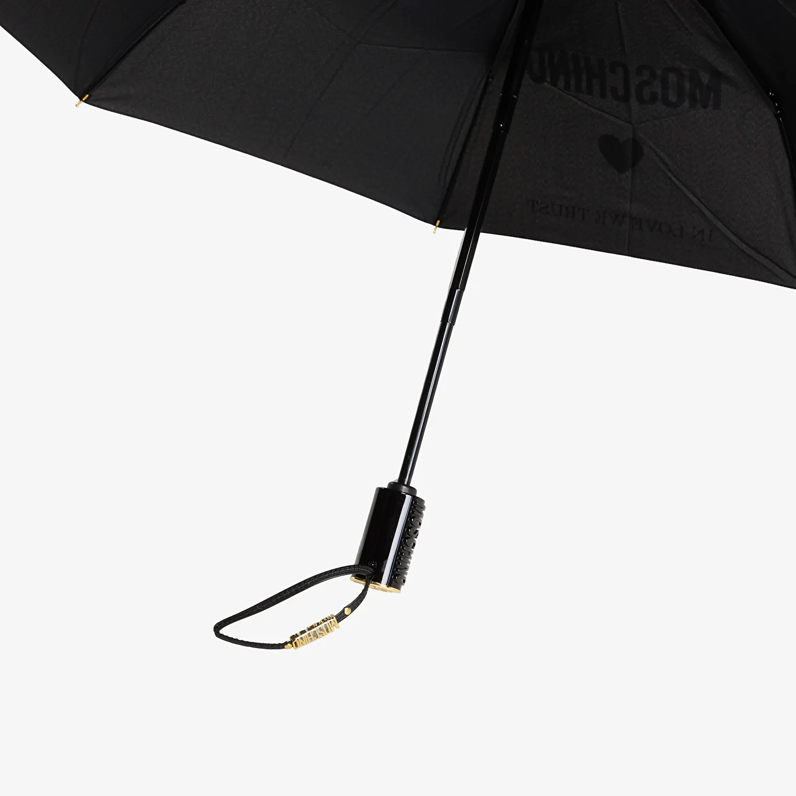 Other accessories Moschino In Love We Trust Open Close Umbrella Black