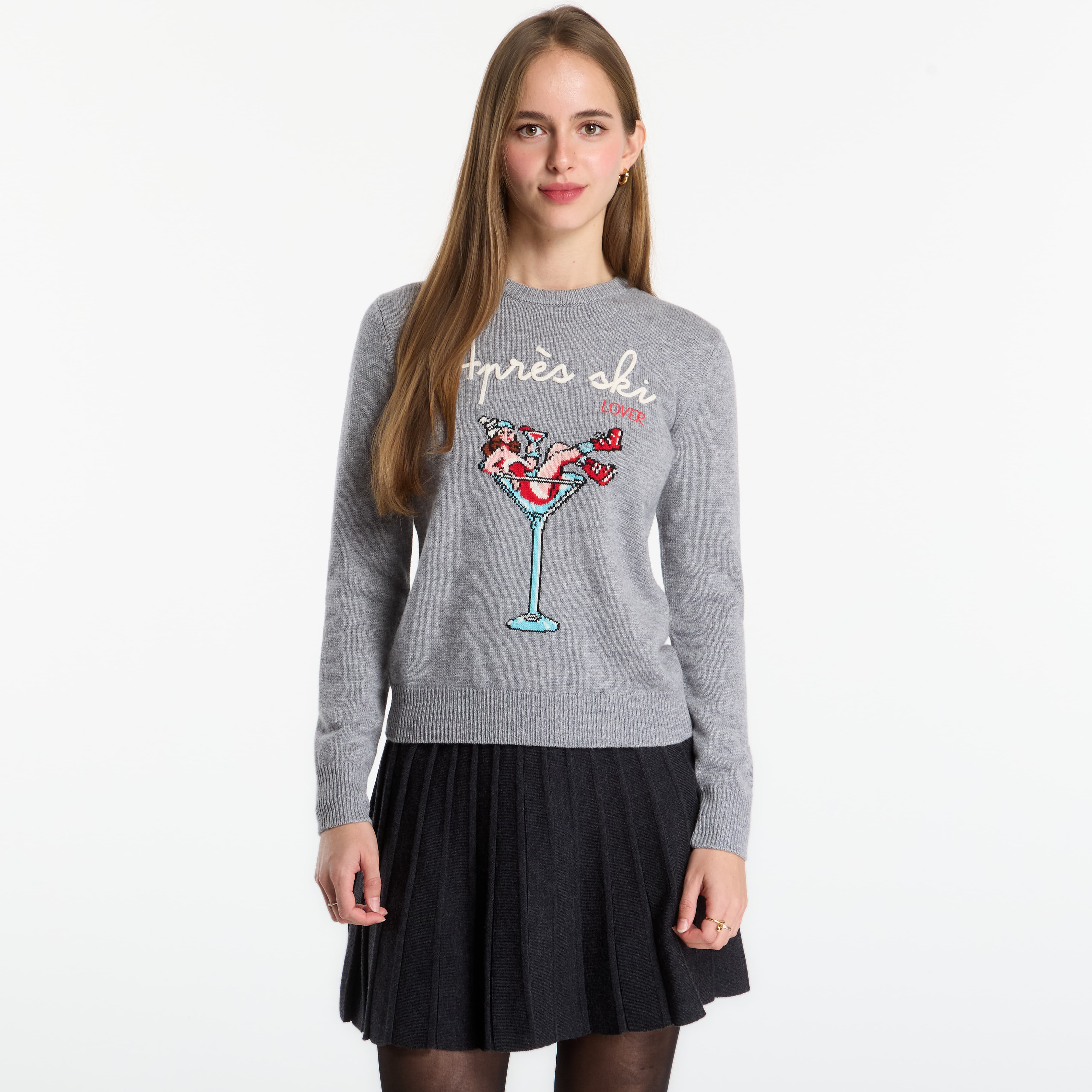 Пуловер MC2 Saint Barth New Queen C Sweater Apres Girl Glass S