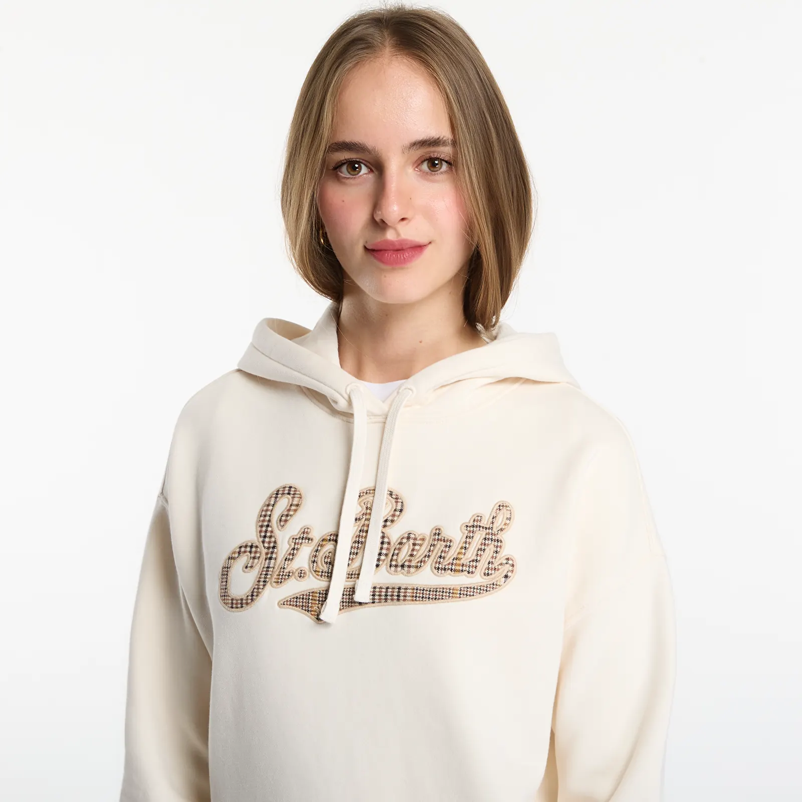 Bluzy MC2 Saint Barth Mindy W Sweatshirt Sbarth Tartan