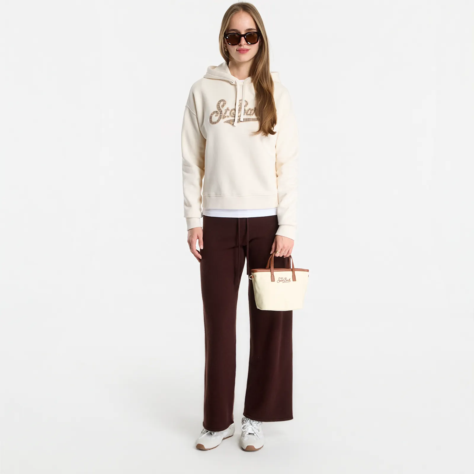 Bluzy MC2 Saint Barth Mindy W Sweatshirt Sbarth Tartan