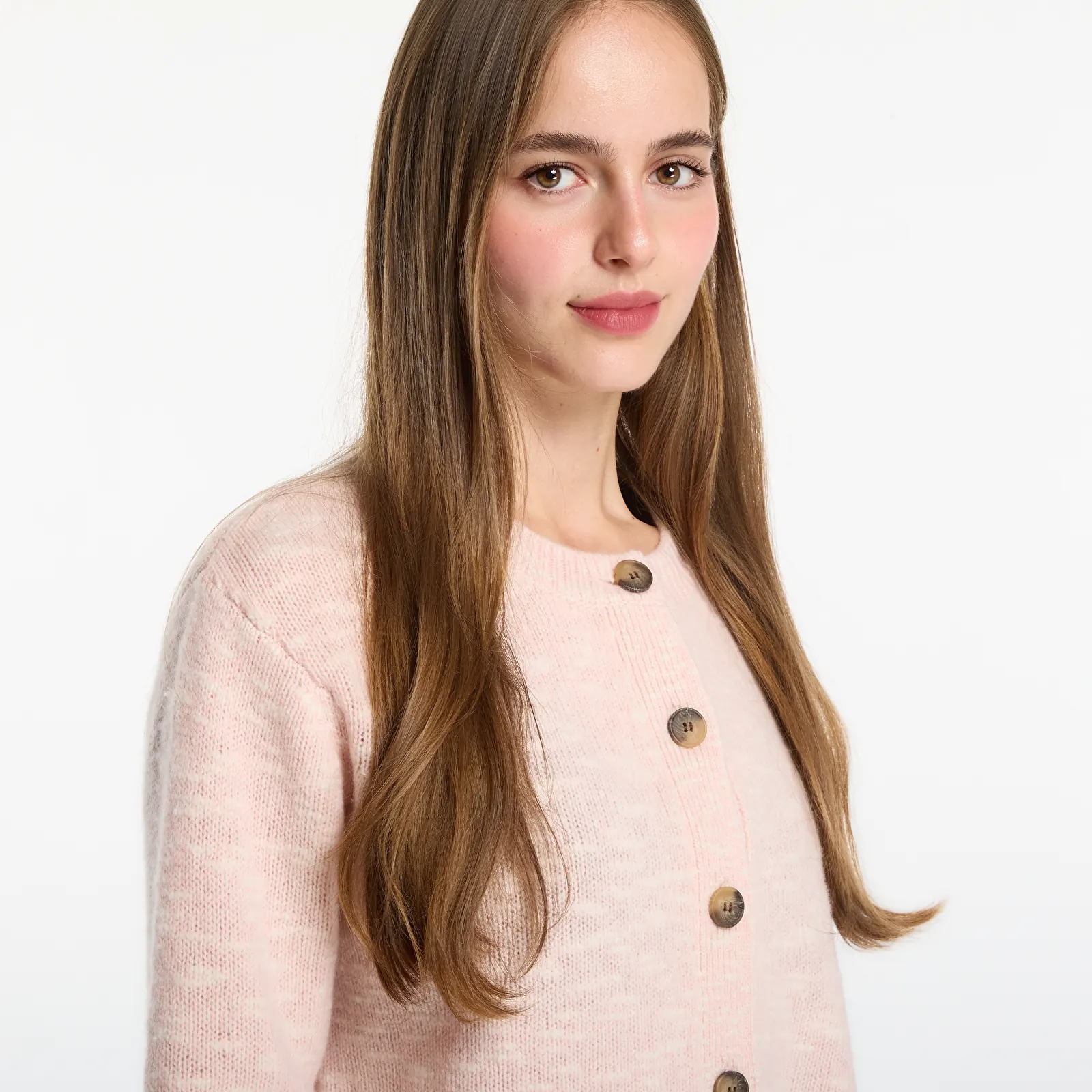 Свитеры и джемперы MC2 Saint Barth Janou Mouline Cardigan Pink