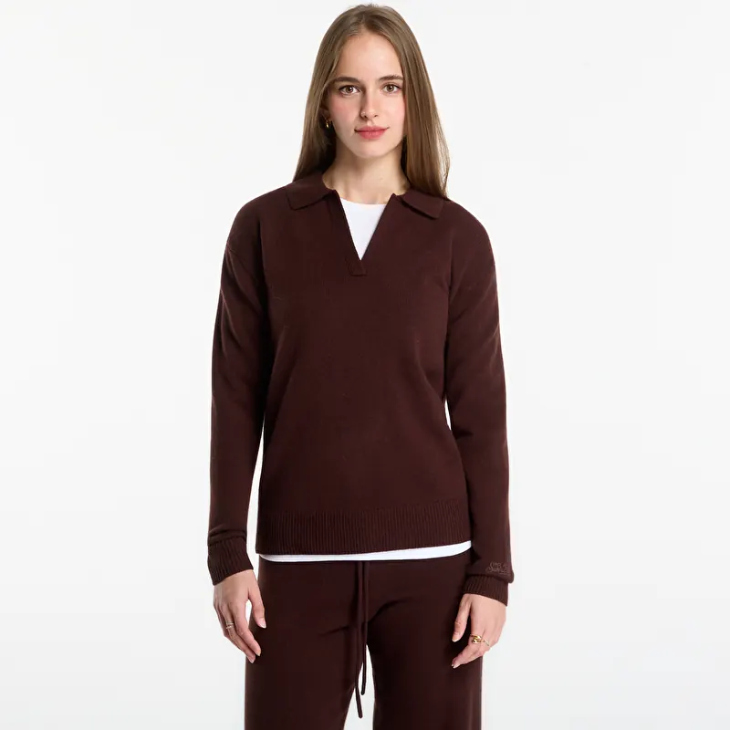 MC2 Saint Barth Eze Wool Polo Brown