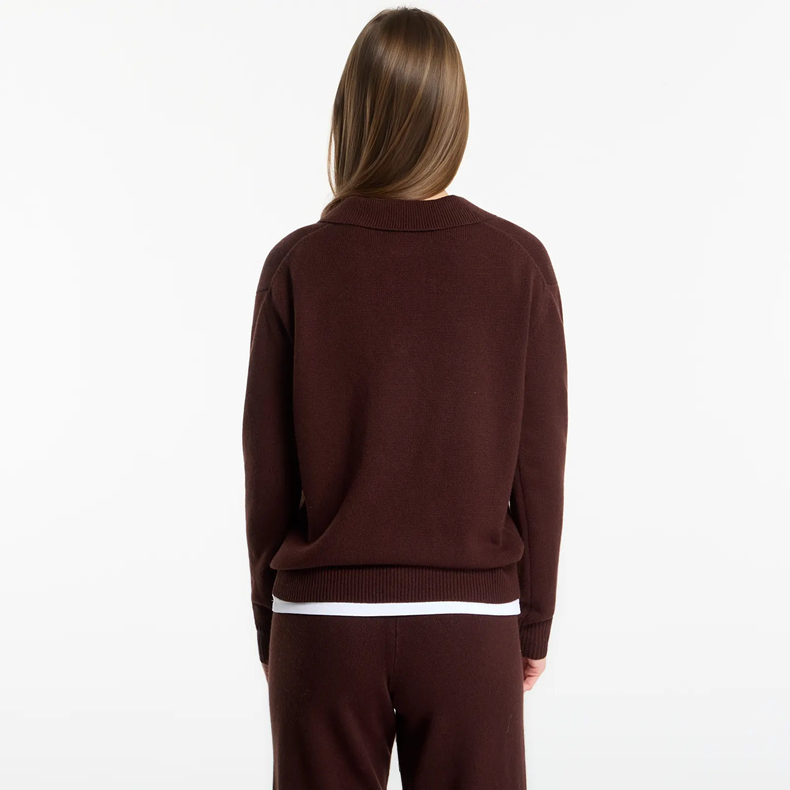 Camisolas MC2 Saint Barth Eze Wool Polo Brown