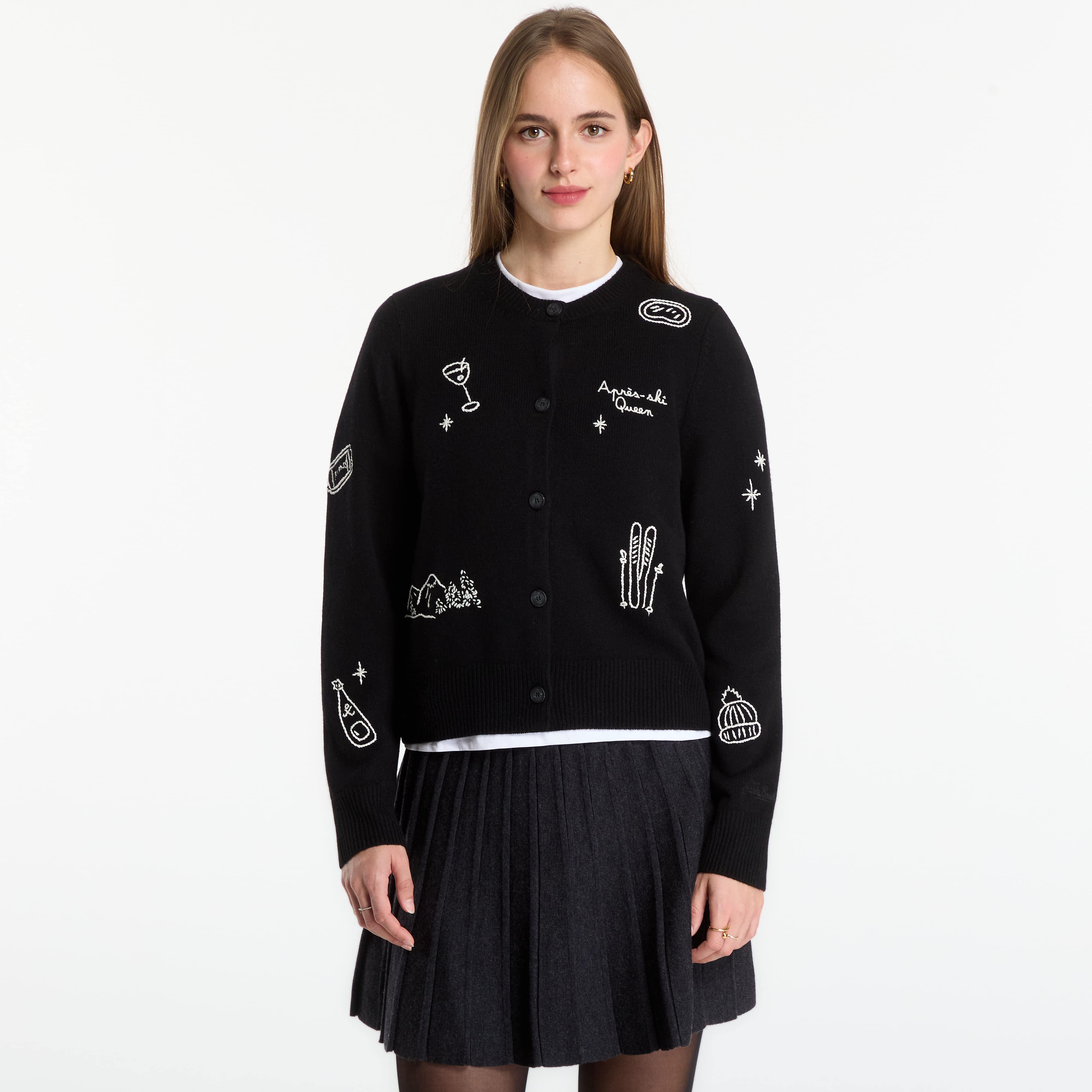 Пуловер MC2 Saint Barth Sierra Cardigan Draw Apres Queen XS