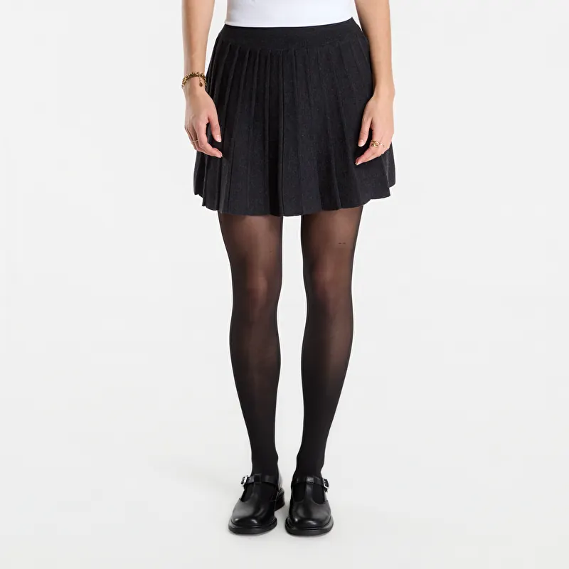 MC2 Saint Barth Irina Merino Skirt Charcoal