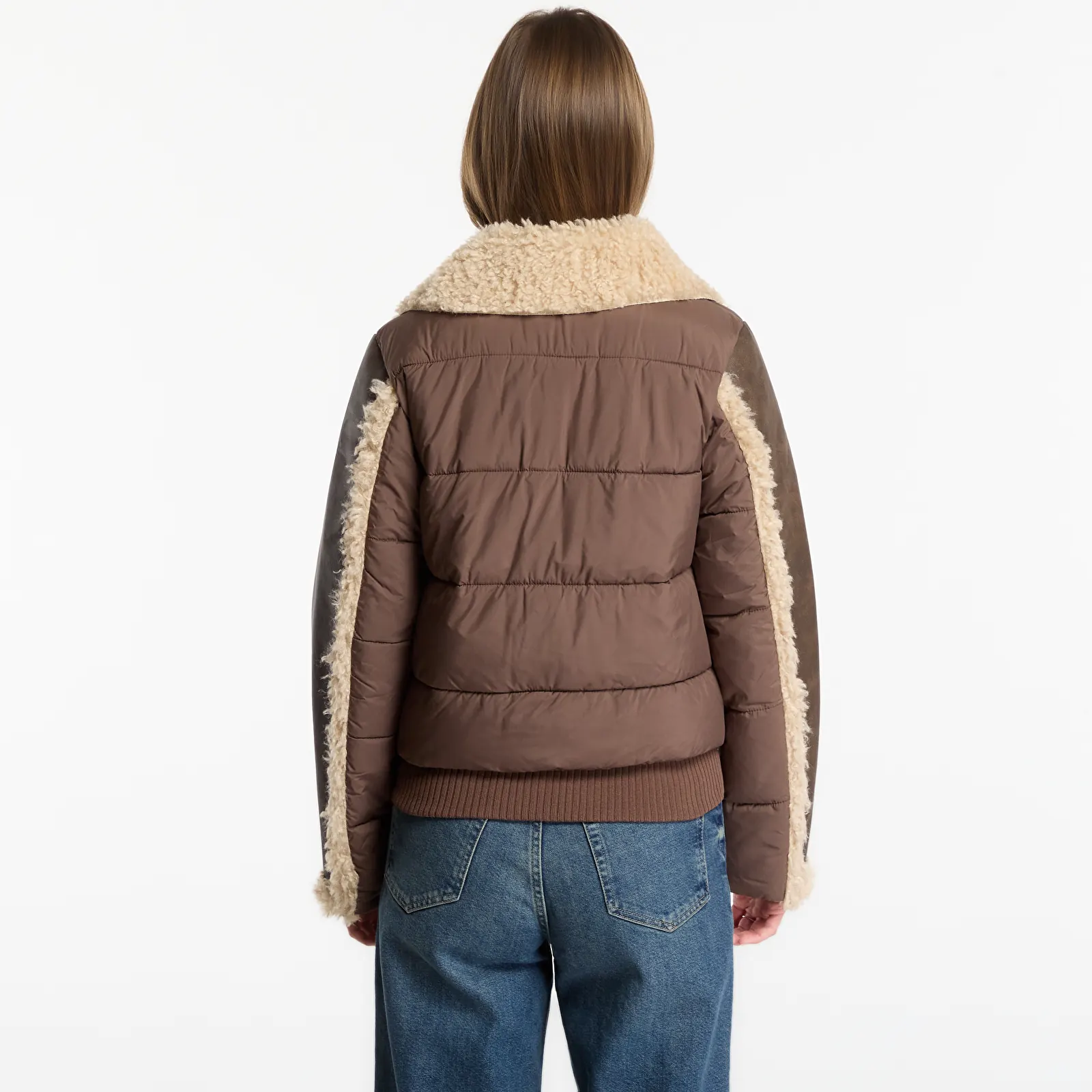 Jackor Desigual Parcella Coat Brown