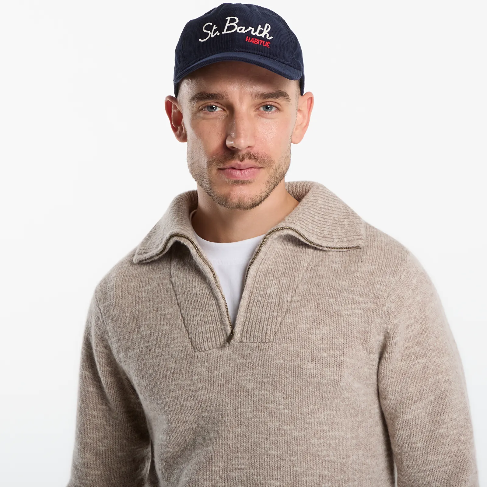 Cepures MC2 Saint Barth Baseball Corduroy S Cap SB Habitue