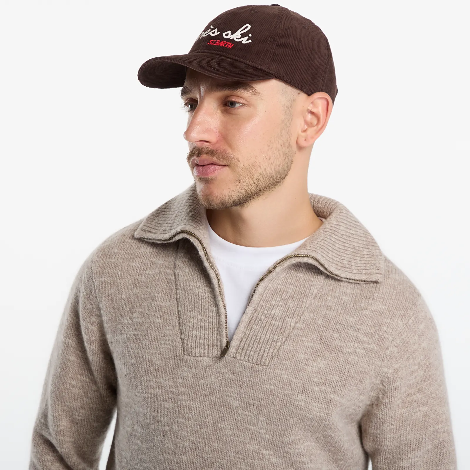 Gorras MC2 Saint Barth Baseball Corduroy S Cap Apres Ski