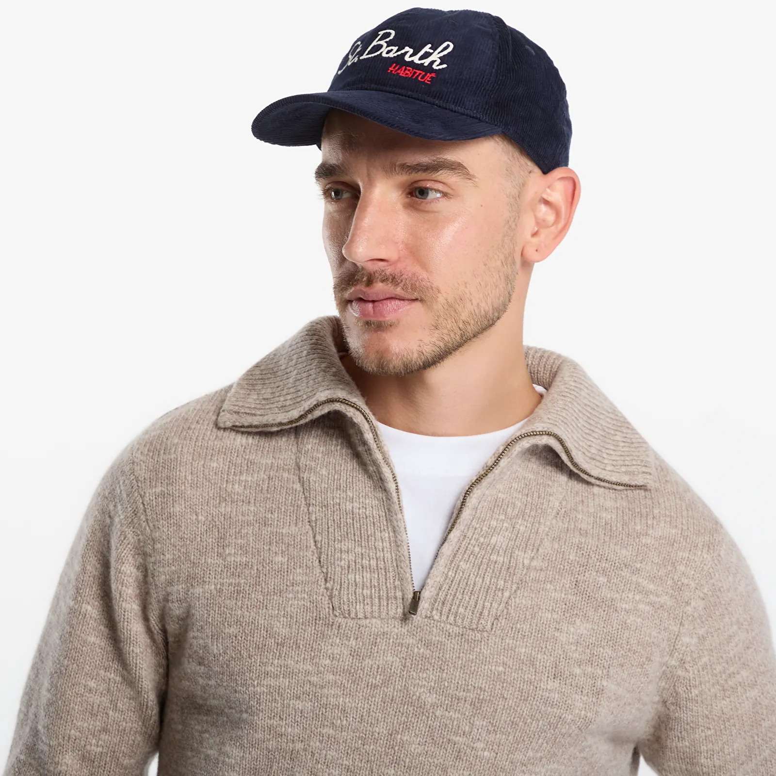 Cepures MC2 Saint Barth Baseball Corduroy S Cap SB Habitue