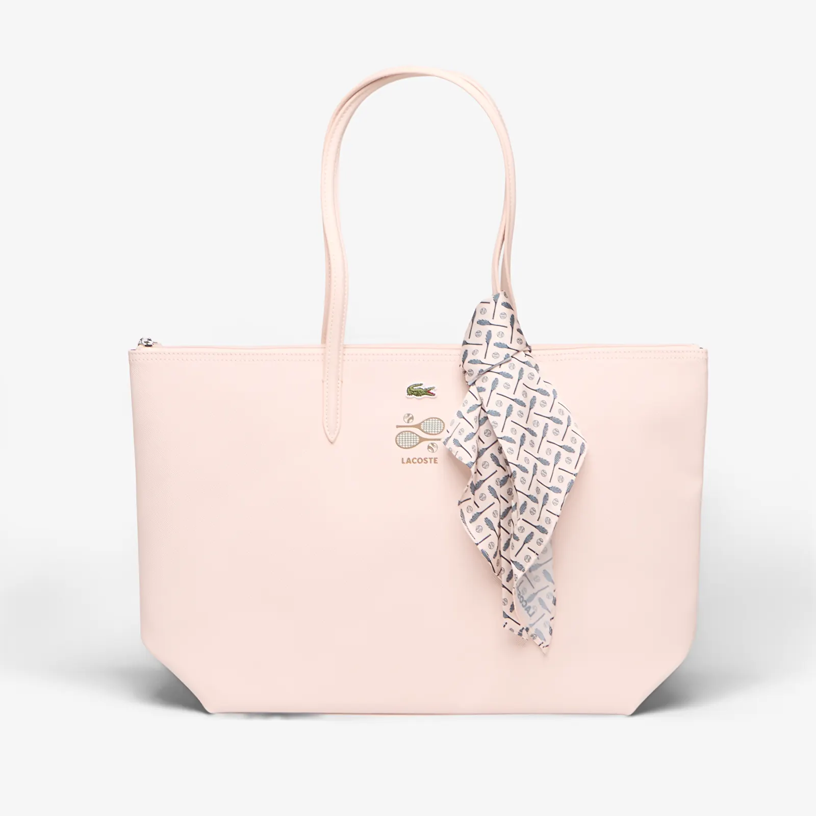 Sacs à main Lacoste Shopping Bag White/Eclipse Blue-Grape