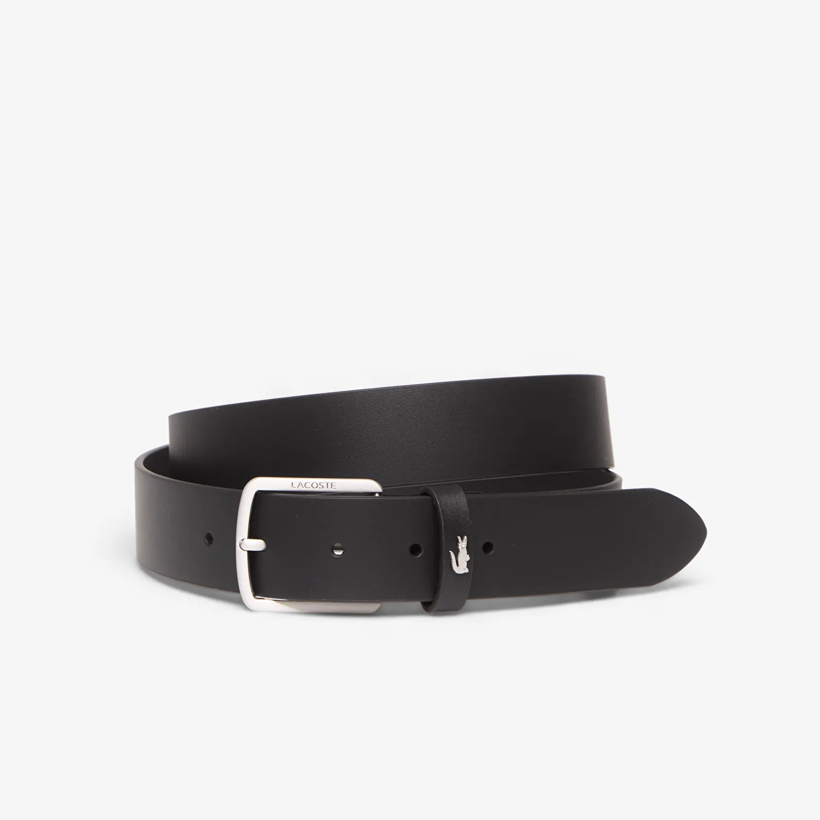 Ceintures homme Lacoste Raw Edges Stitched Belt Without Color
