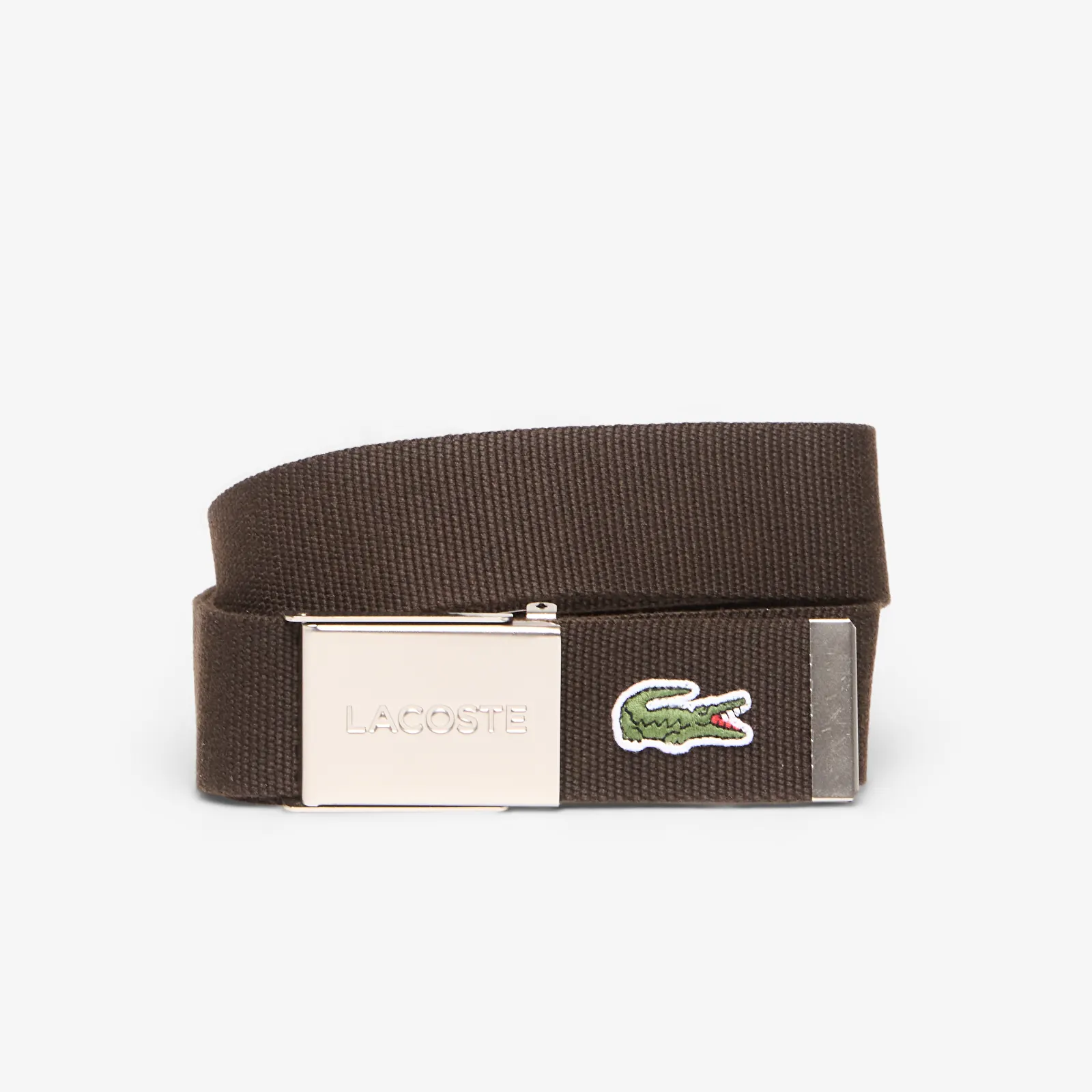 Jostas Lacoste Woven Strap In Kit Belt Palmier Chine/Delft