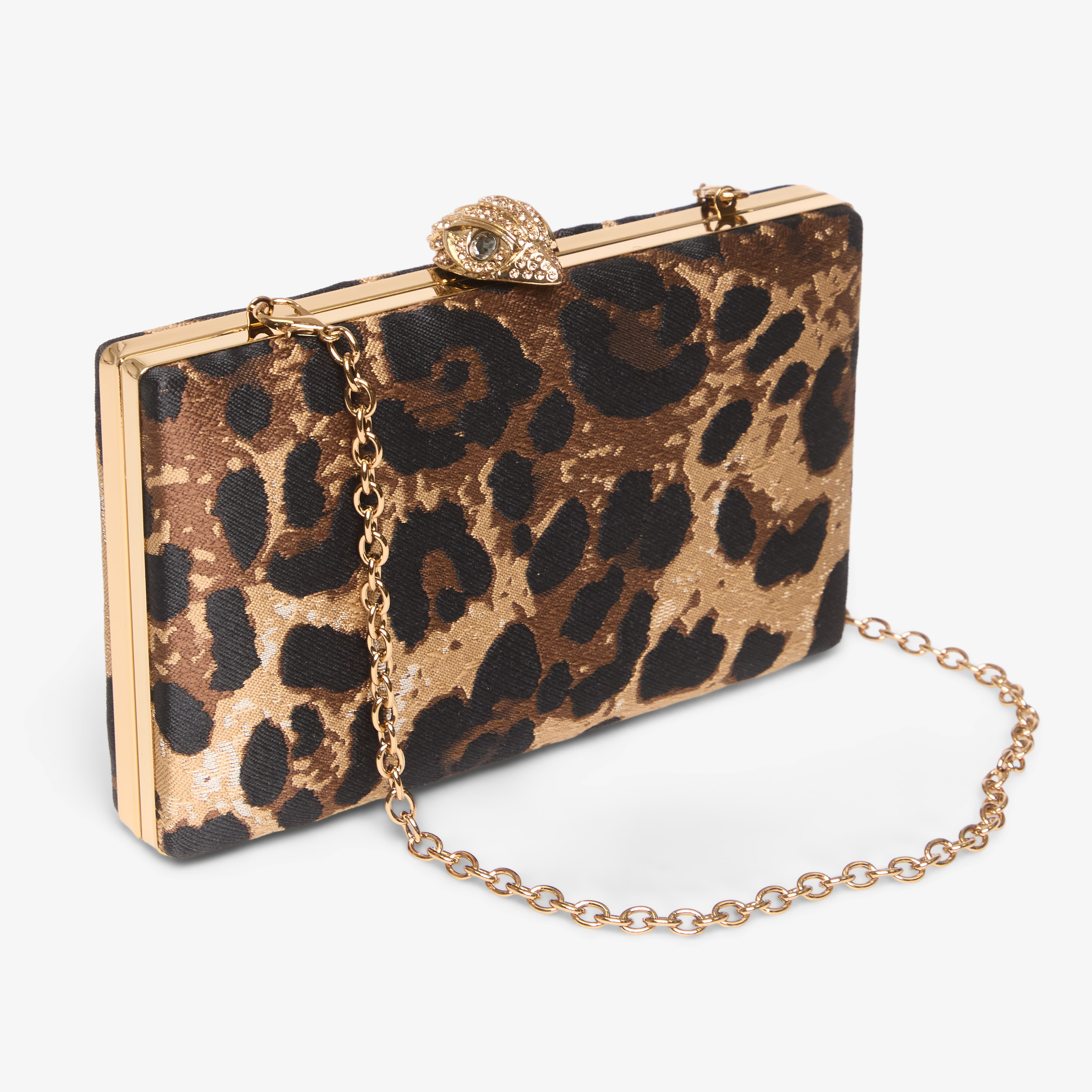 Kurt Geiger Kurt Geiger Crystal Kensington Clutch Gold Comb Universal - 3