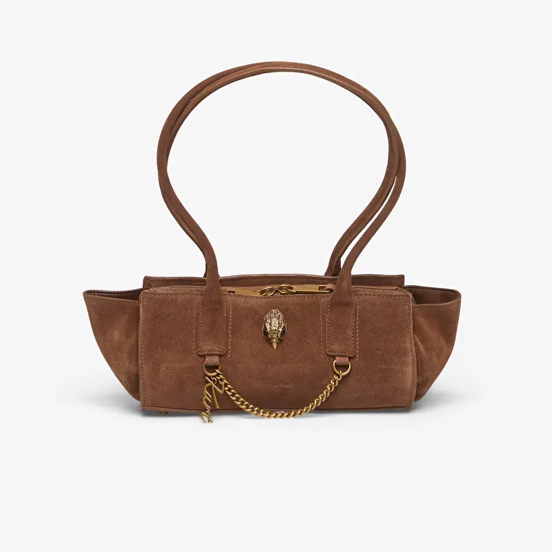 Kurt Geiger Sloane Eastwest Shoulder Brown