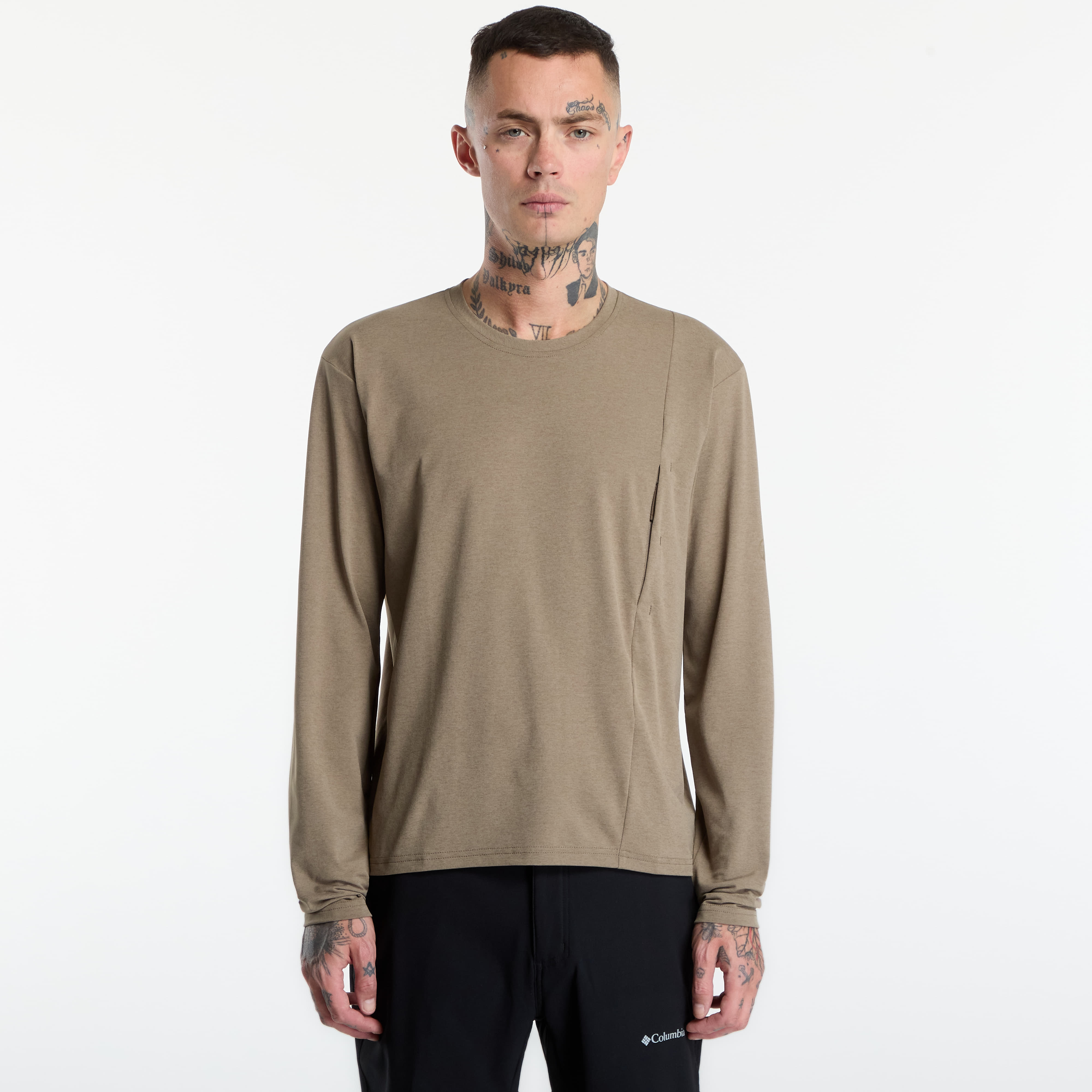 Тениска Poutnik by Tilak Shiva Top Long Sleeve Tan L