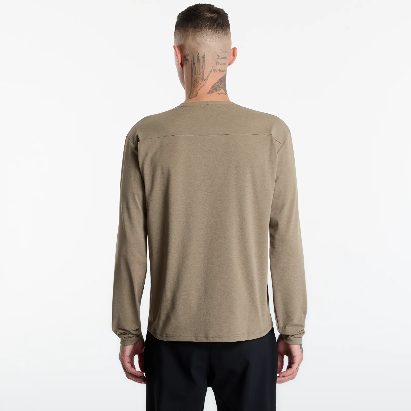 T-skjorter for menn Poutnik by Tilak Shiva Top Long Sleeve Tan