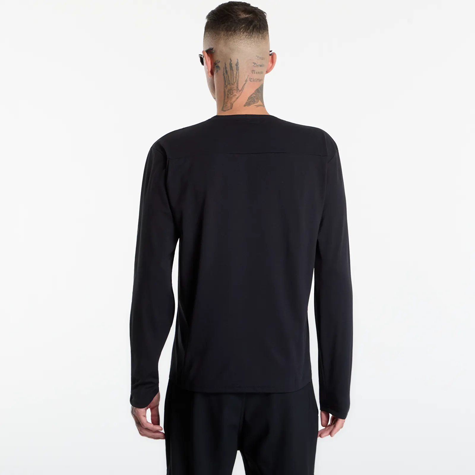 T-skjorter for menn Poutnik by Tilak Shiva Top Long Sleeve Black