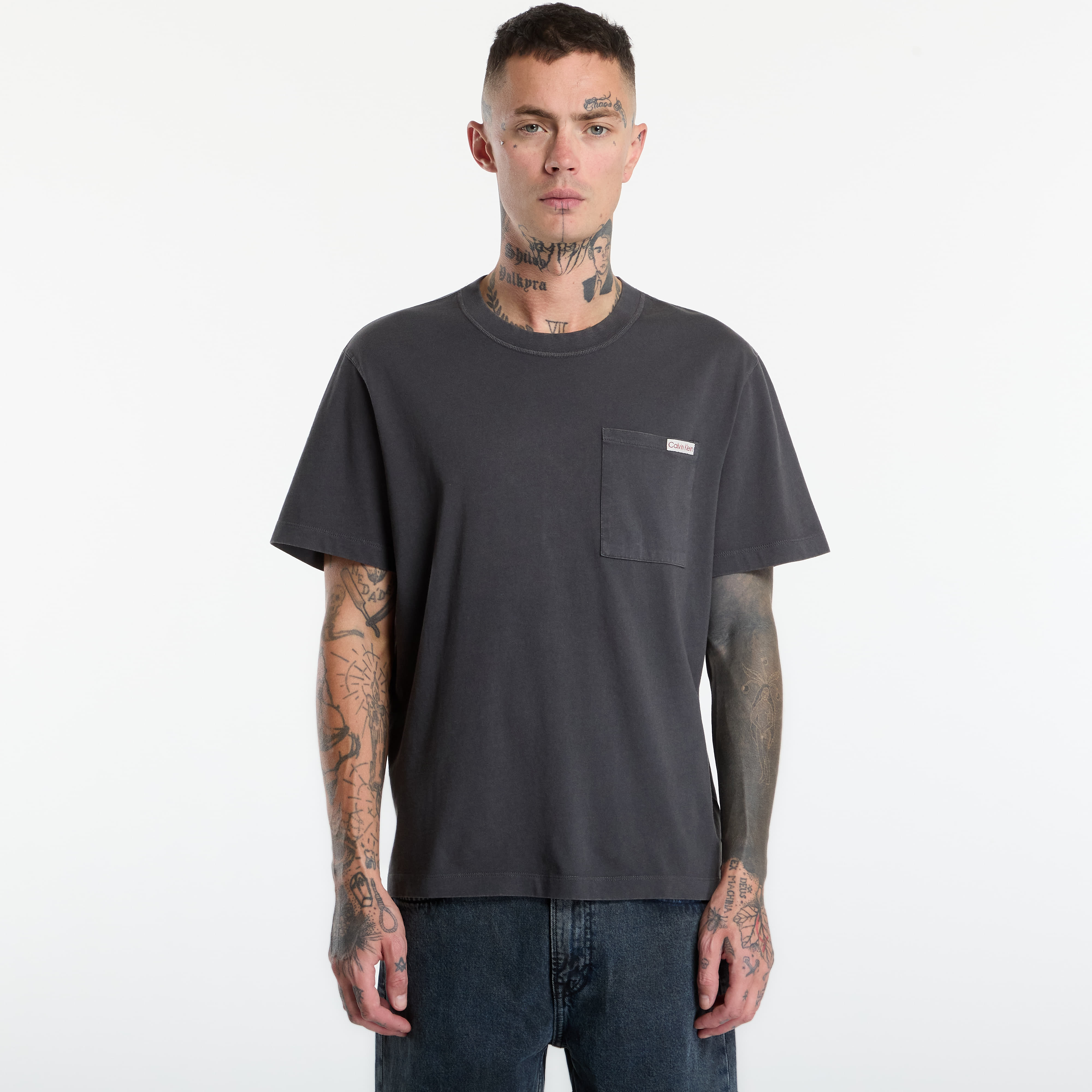 Тениска Calvin Klein Jeans Ss Ez 20s Gmtdye Coi Grey XL