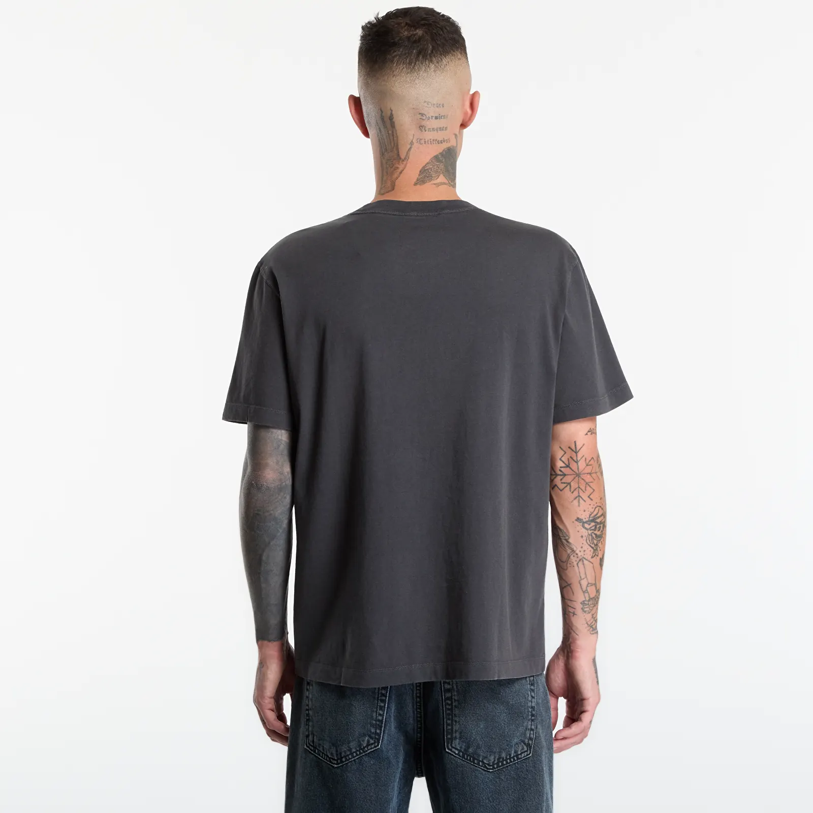 T-shirts til mænd Calvin Klein Jeans Ss Ez 20s Gmtdye Coi Grey