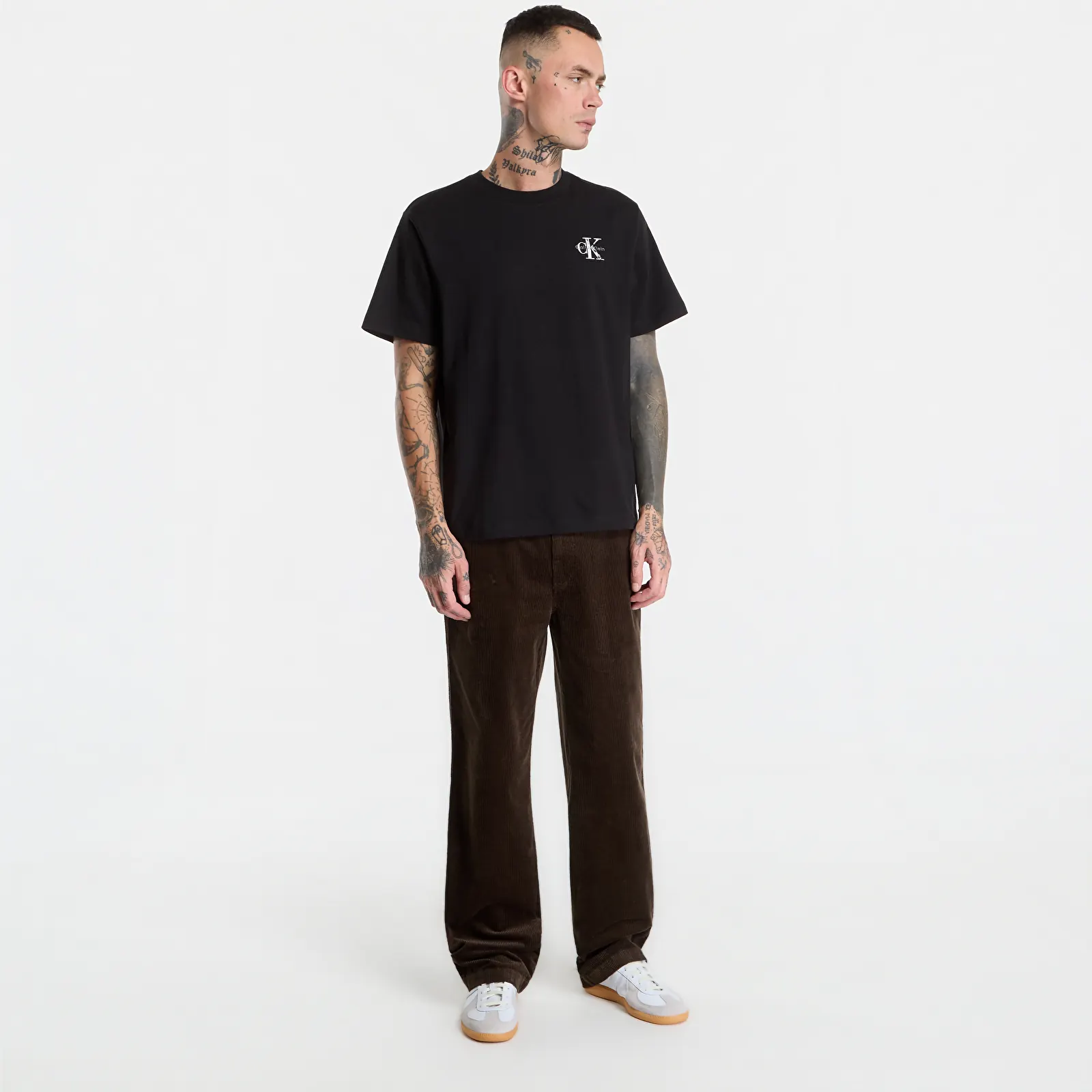 Vyriški marškinėliai Calvin Klein Jeans Ss Ez 20s Distress M Black