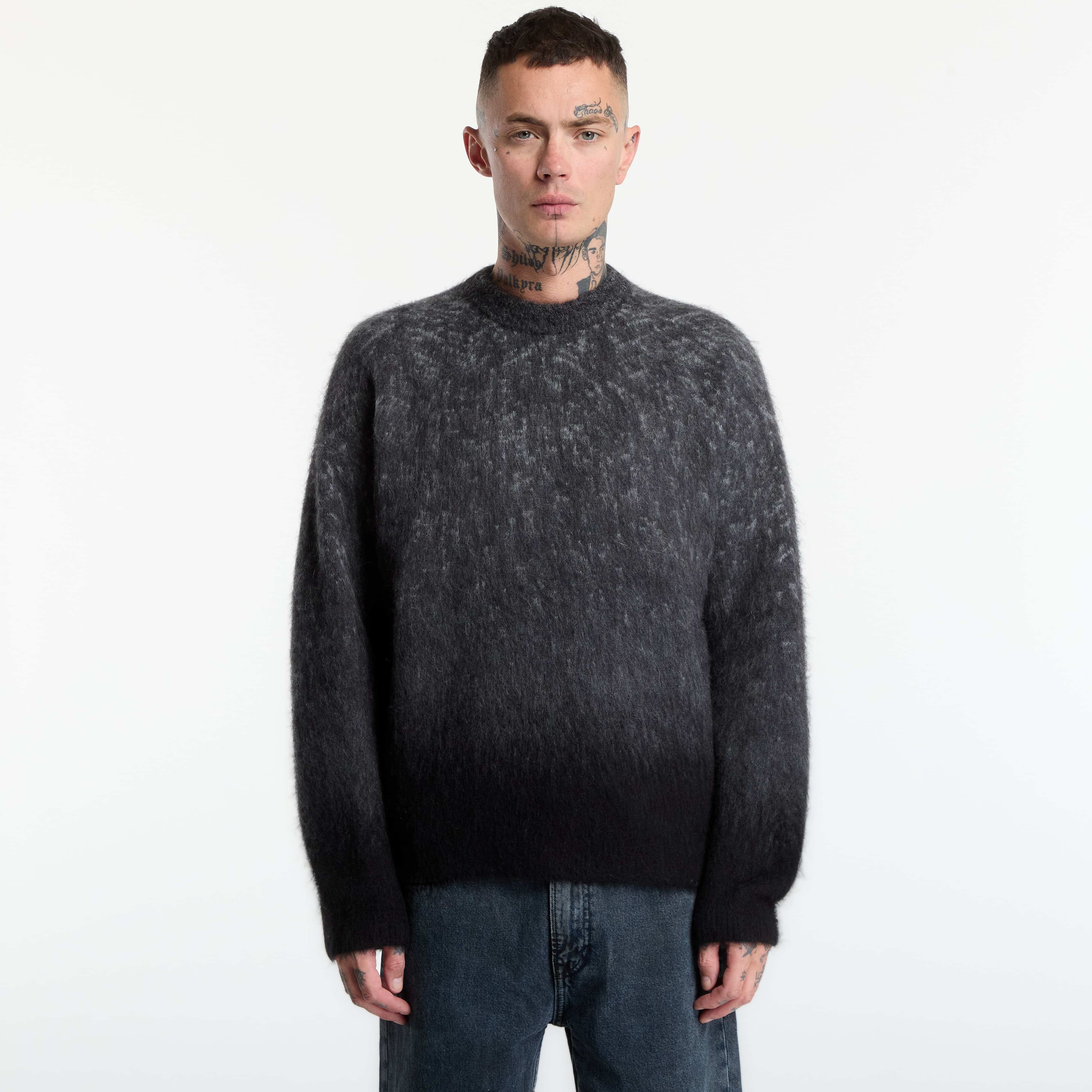 Пуловер Calvin Klein Jeans Ls Brushed Alpaca Om Black XL