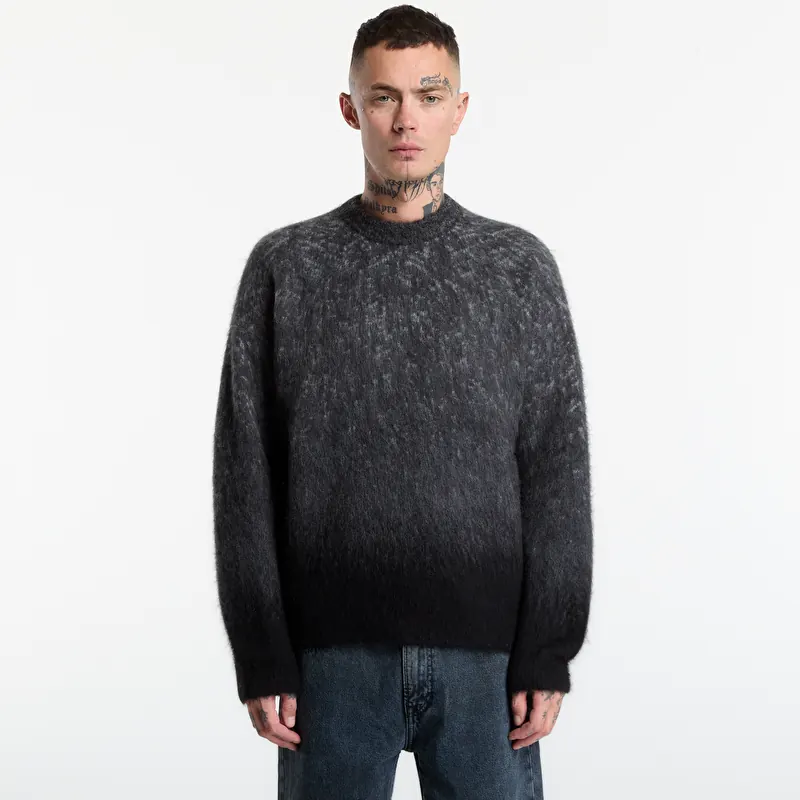 Sweater Calvin Klein Jeans Ls Brushed Alpaca Om Black