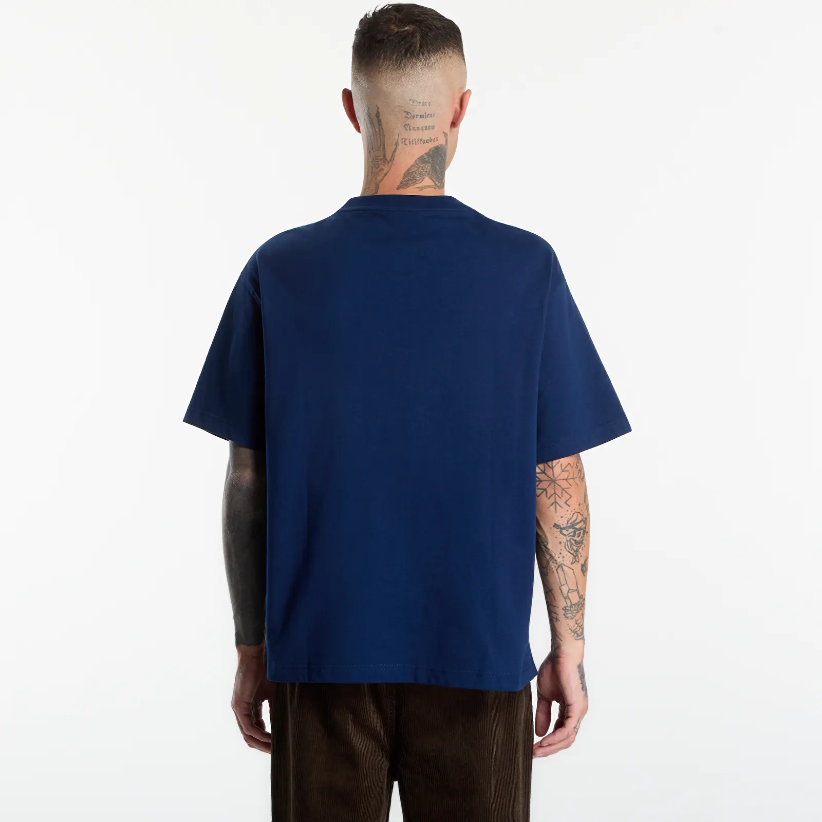 T-shirts til mænd Calvin Klein Jeans Ss Relaxed 16s Denim Ws Blue