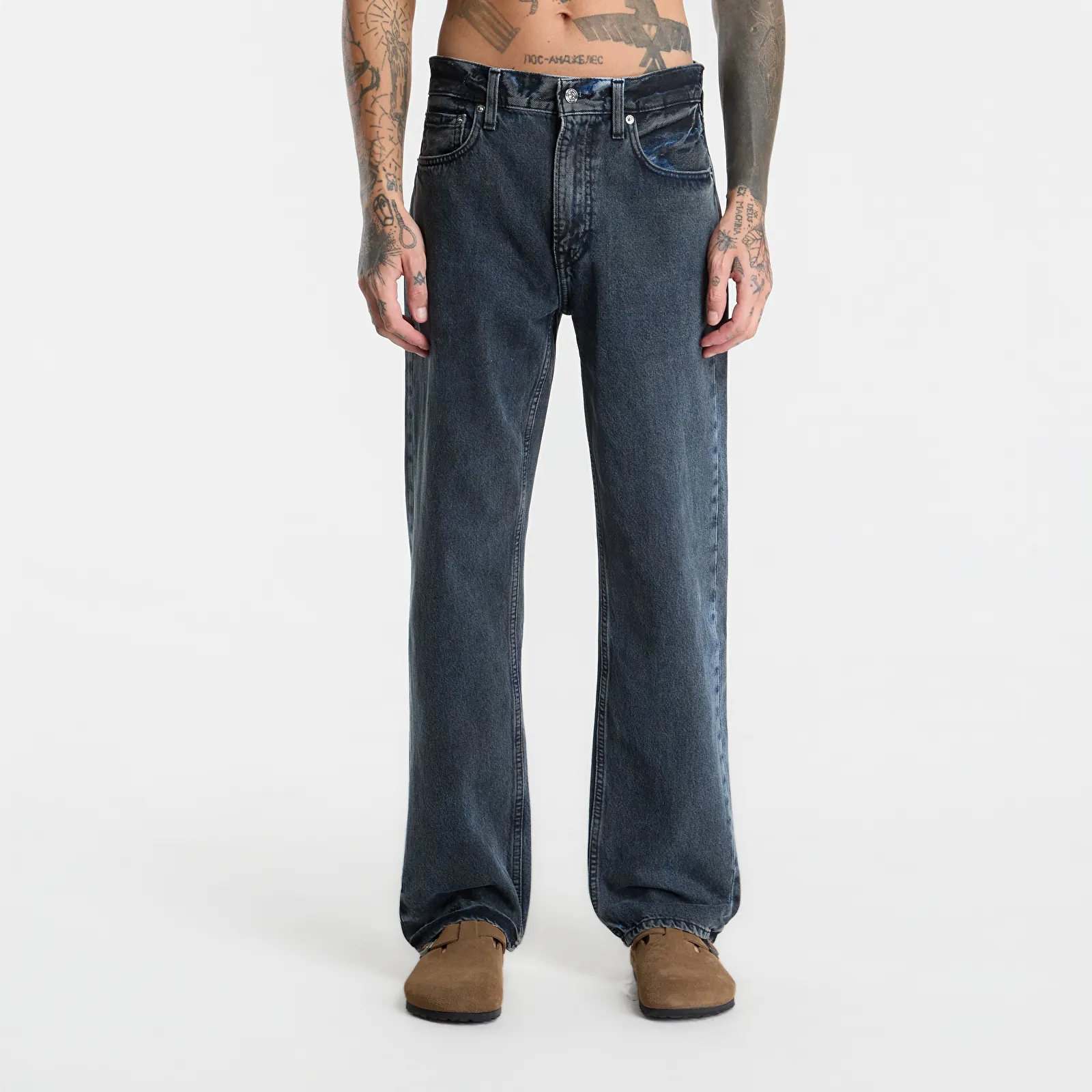 Jeans voor heren Calvin Klein Jeans 90S Straight Stone Ocean Jean Stone Ocean