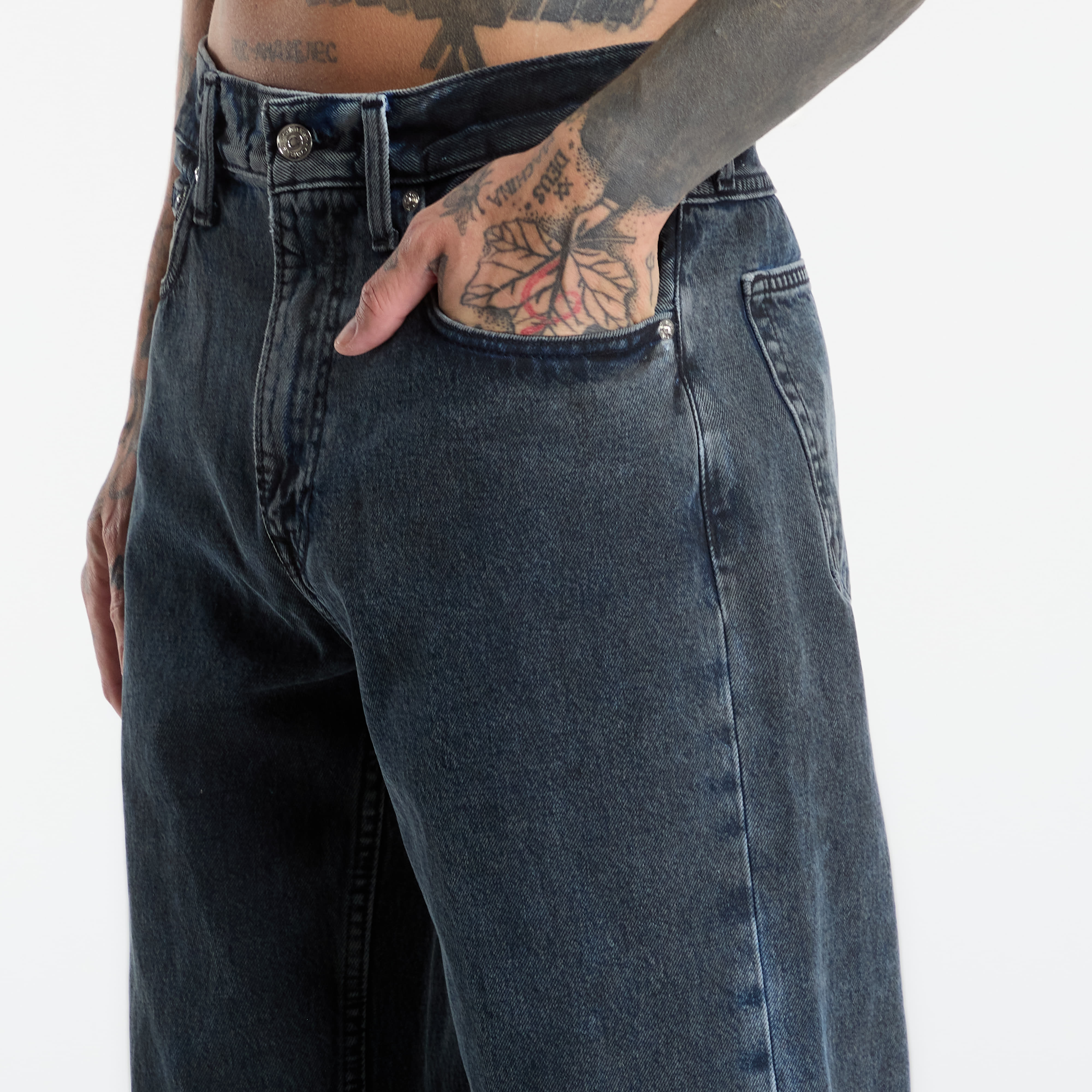 Τζιν Calvin Klein Jeans 90S Straight Stone Ocean Jean Stone Ocean W34/L34