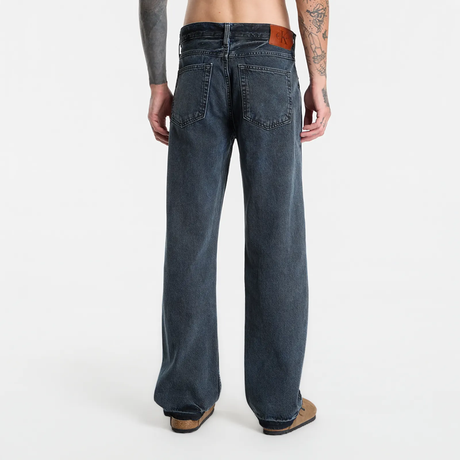 Jeans voor heren Calvin Klein Jeans 90S Straight Stone Ocean Jean Stone Ocean