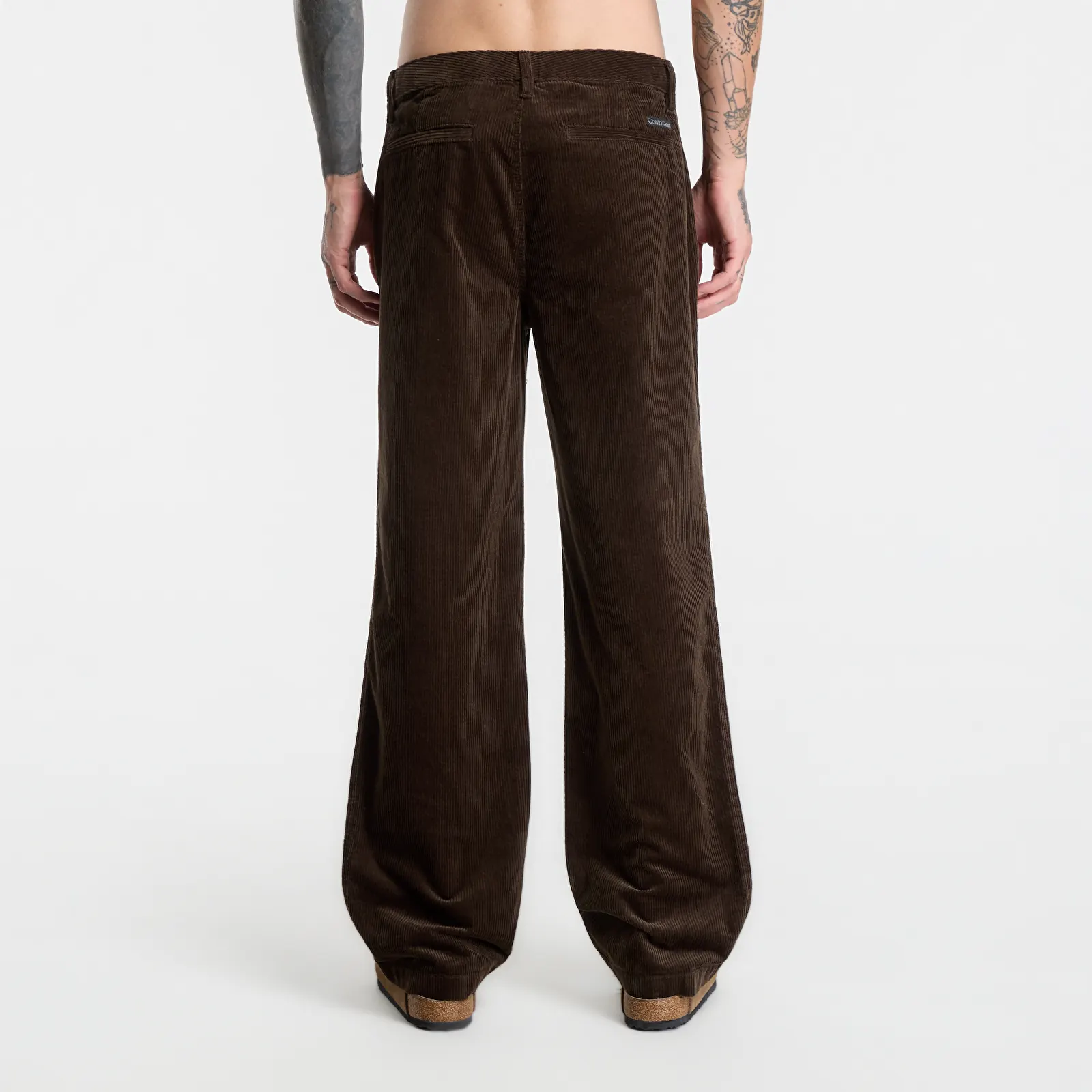 Мужские штаны Calvin Klein Jeans 90s Straight Corduro Dark Coffee