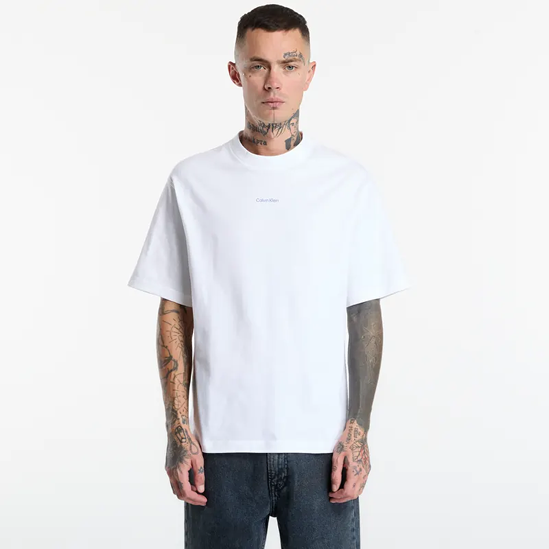 T-shirt Calvin Klein Jeans Ss Rxld 16s Jeans Im Bright White