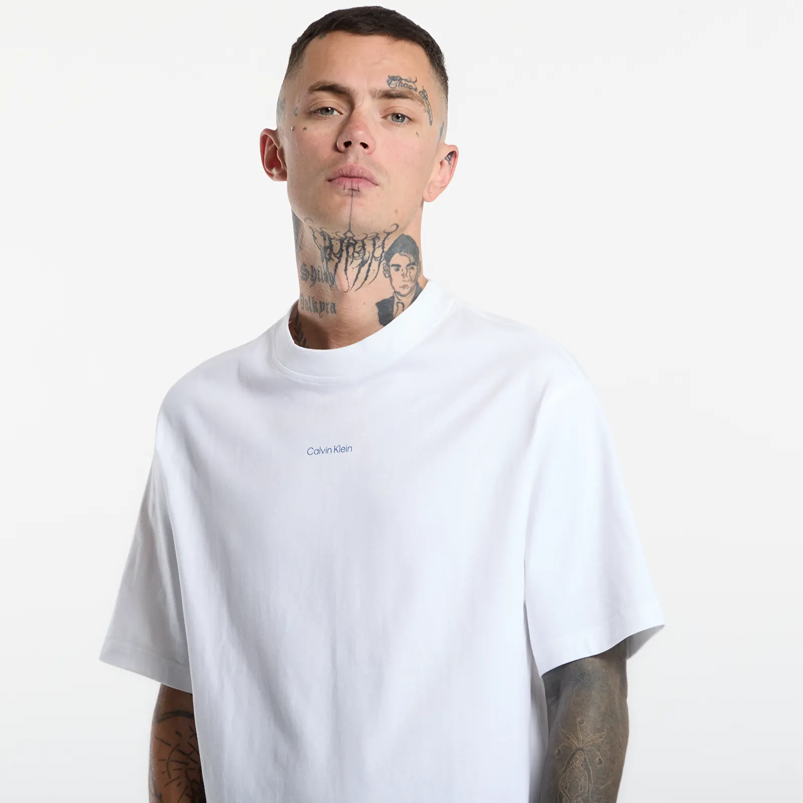 T-shirts homme Calvin Klein Jeans Ss Rxld 16s Jeans Im Bright White