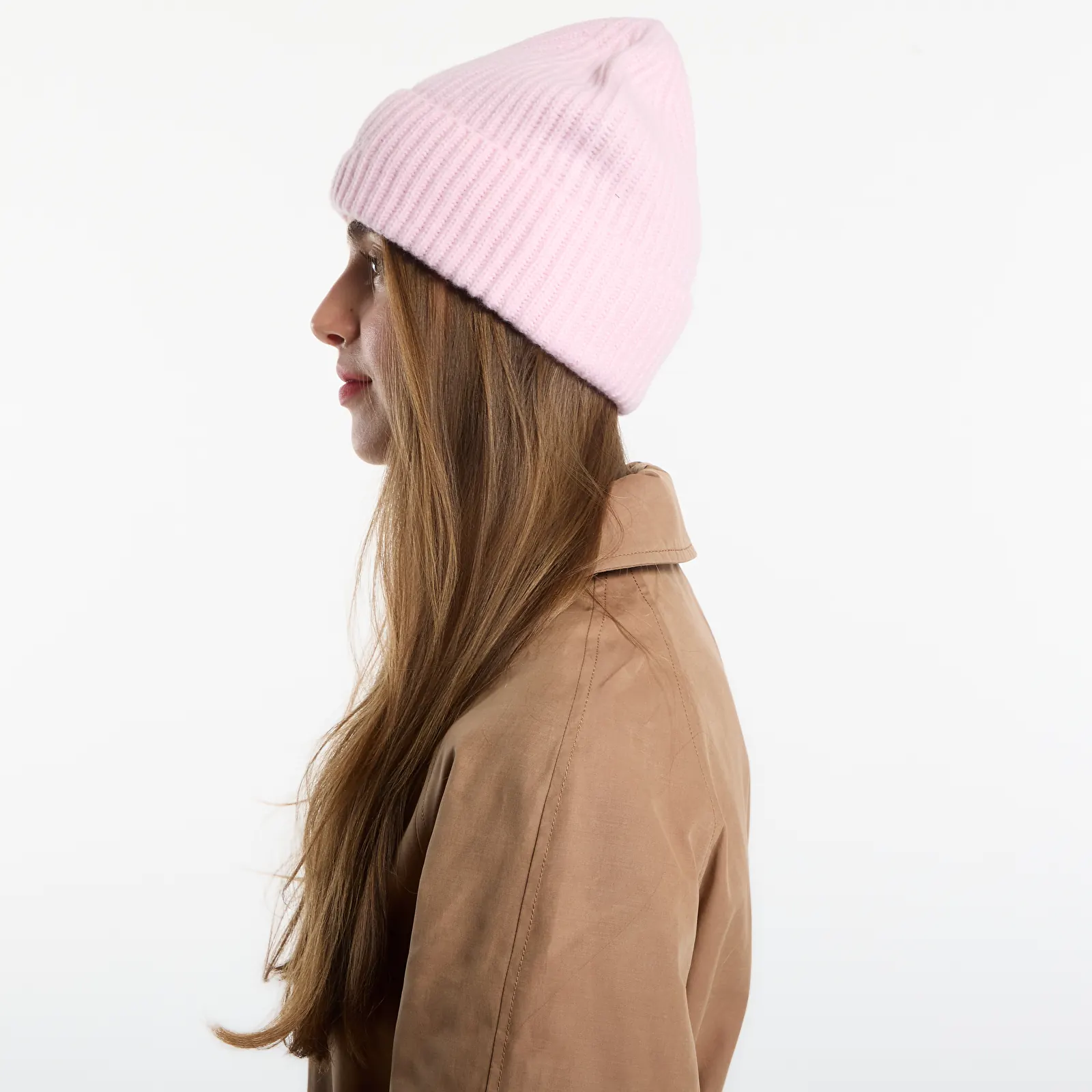 Čepice MC2 Saint Barth Moss Wool Beanie Pink