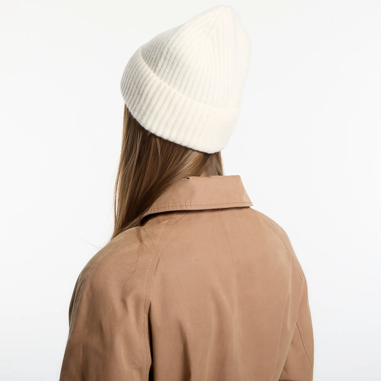 Hatter MC2 Saint Barth Moss Wool Beanie Off White