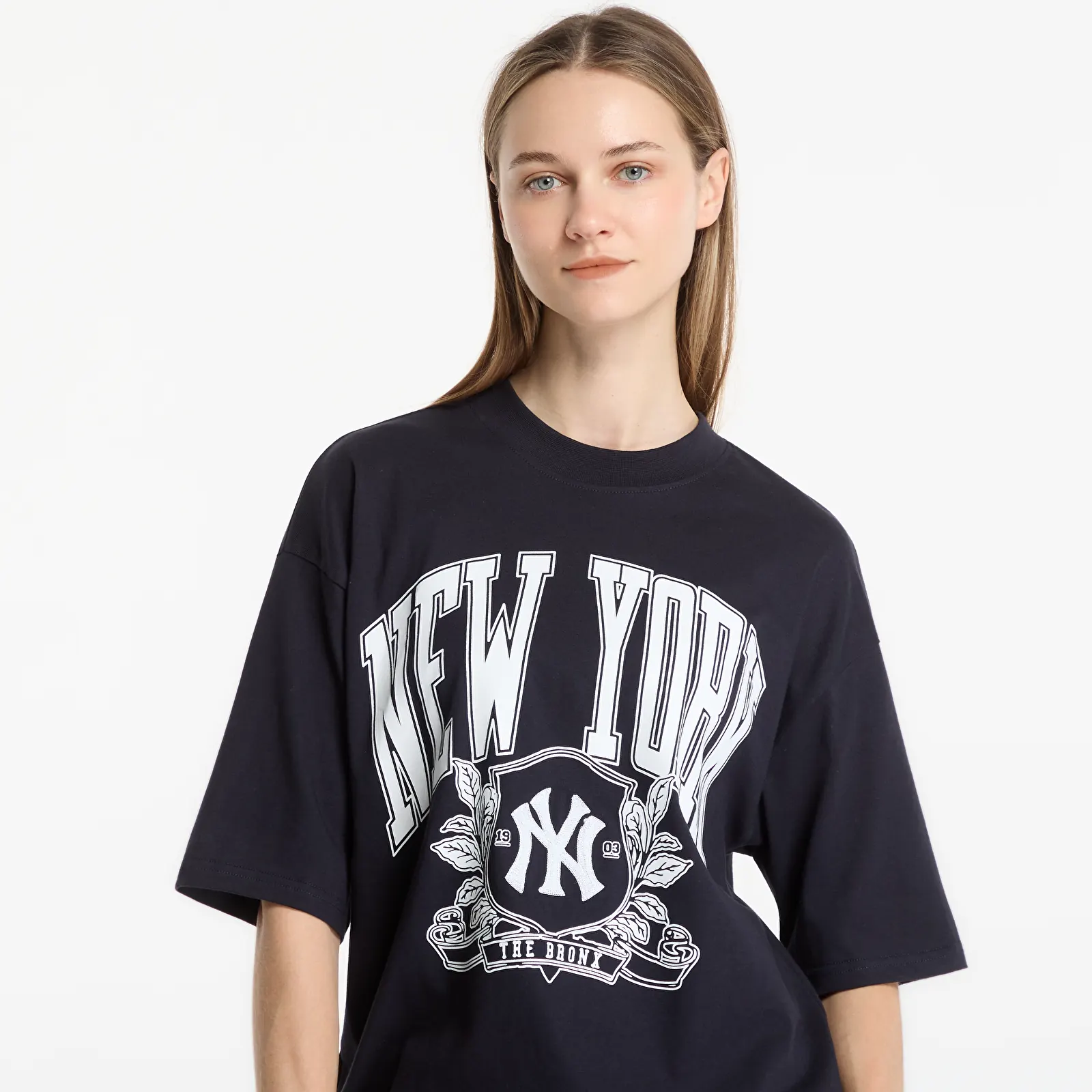 Ανδρικά μπλουζάκια New Era MLB Arch Graphic OS Tee New York Yankees UNISEX Navy