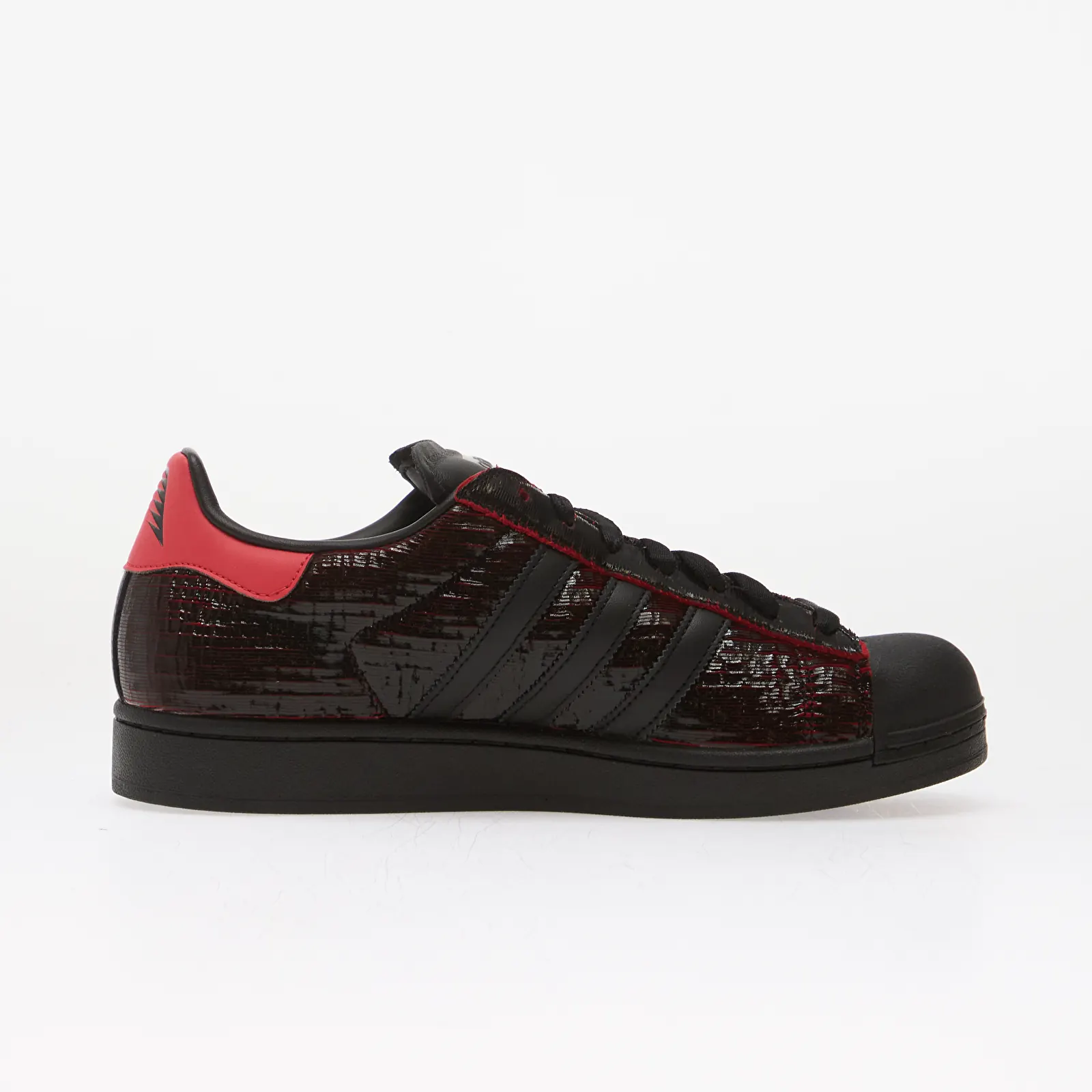Zapatillas Hombre adidas x Anthony Edwards Superstar II Core Black/ Pure Ruby/ Silver Met.