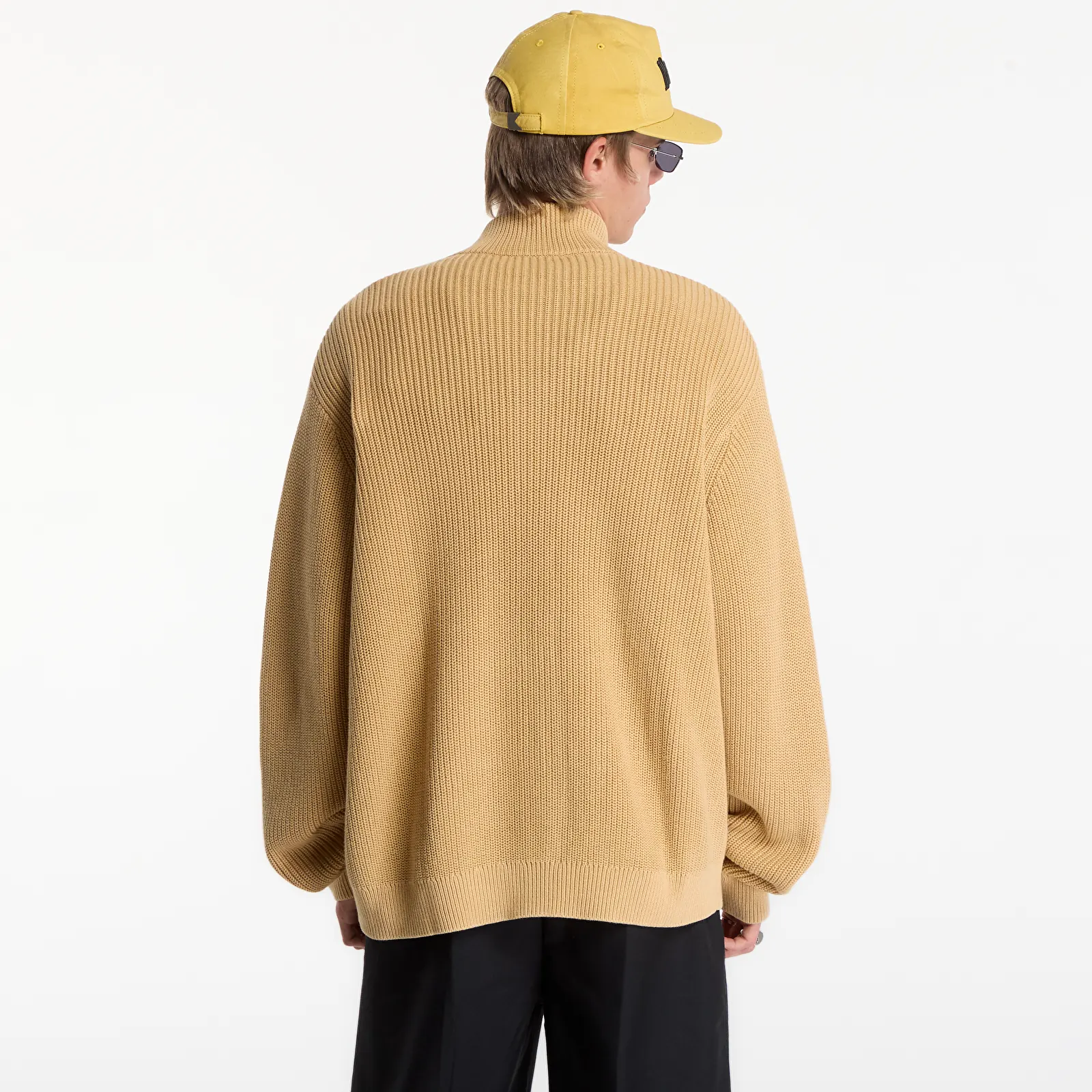 Men's sweaters Dickies Fredonia Zipped Knit Sweater Yellow