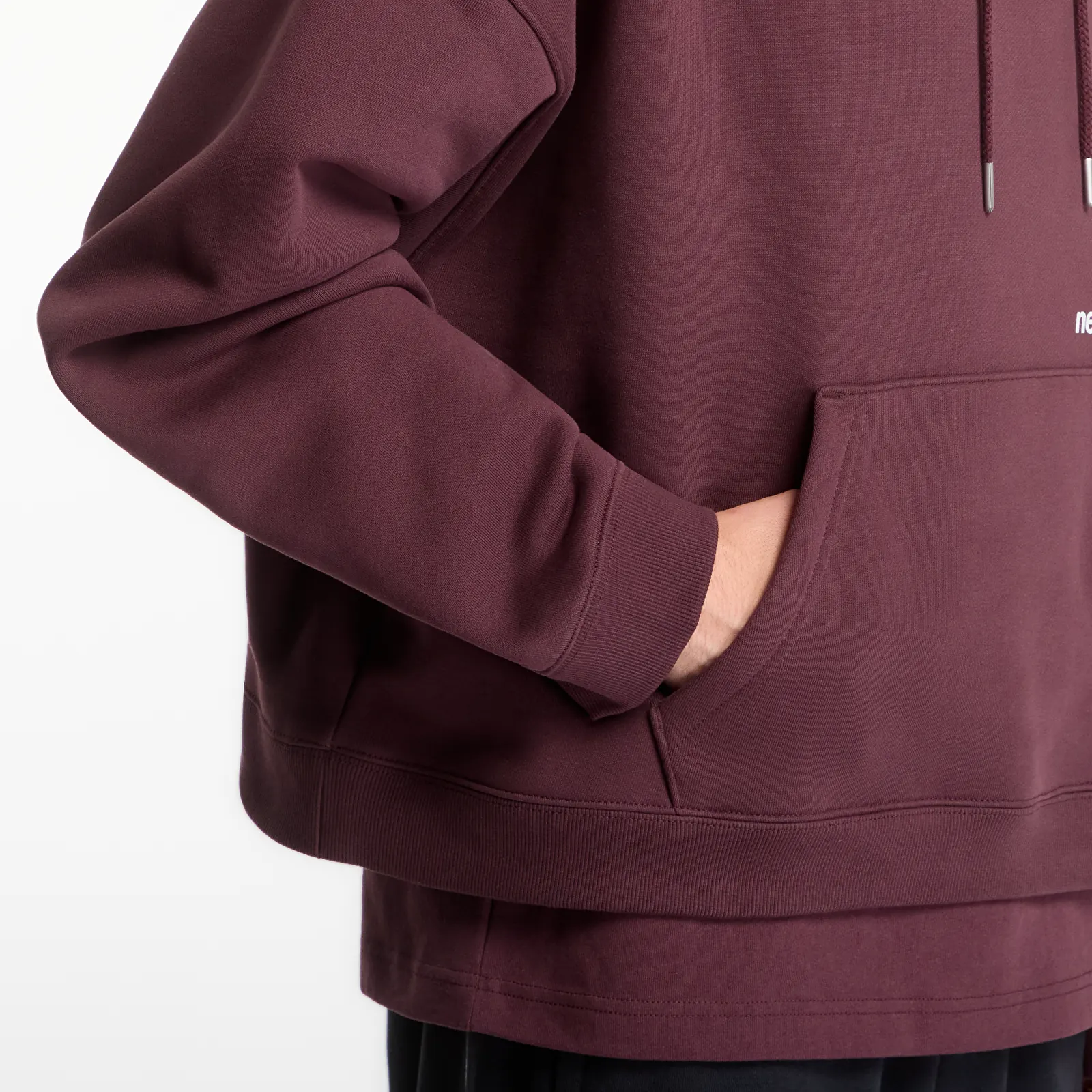Sweats à capuche homme New Balance Street Classics OH Hoodie Cherry Leather