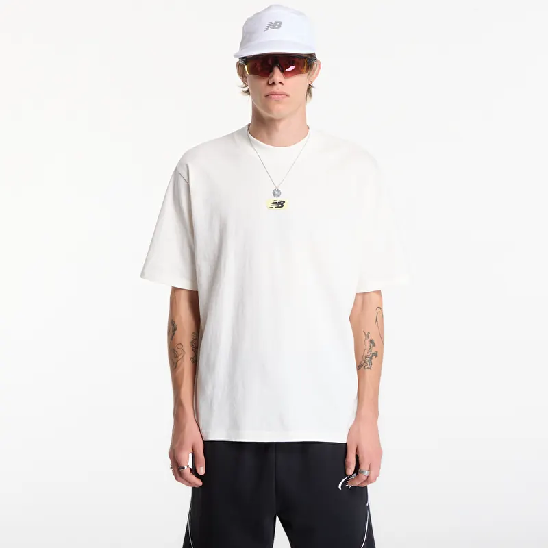 Tričko New Balance Street Classics Multi Blur T-Shirt Sea Salt