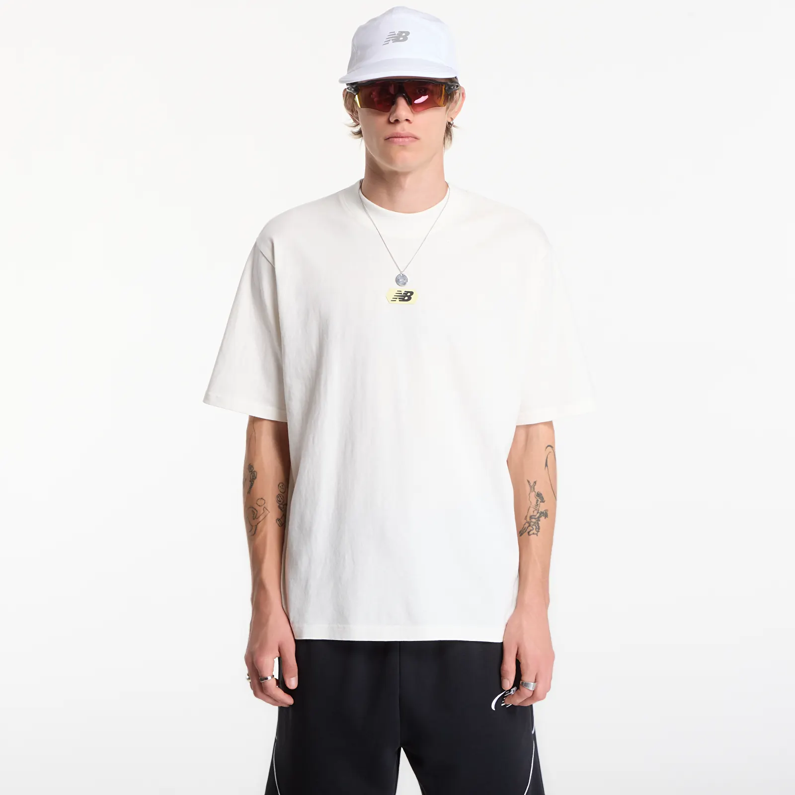 T-Shirts Männer New Balance Street Classics Multi Blur T-Shirt Sea Salt
