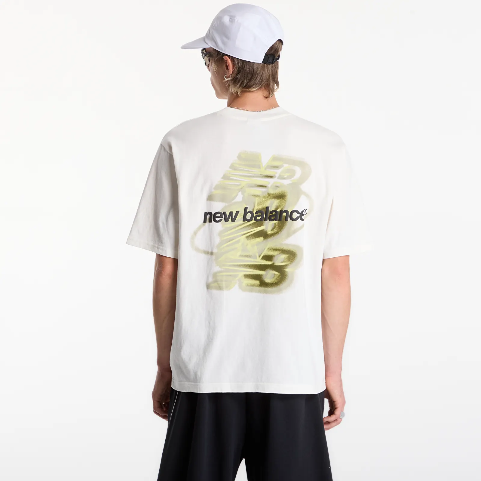 T-Shirts Männer New Balance Street Classics Multi Blur T-Shirt Sea Salt