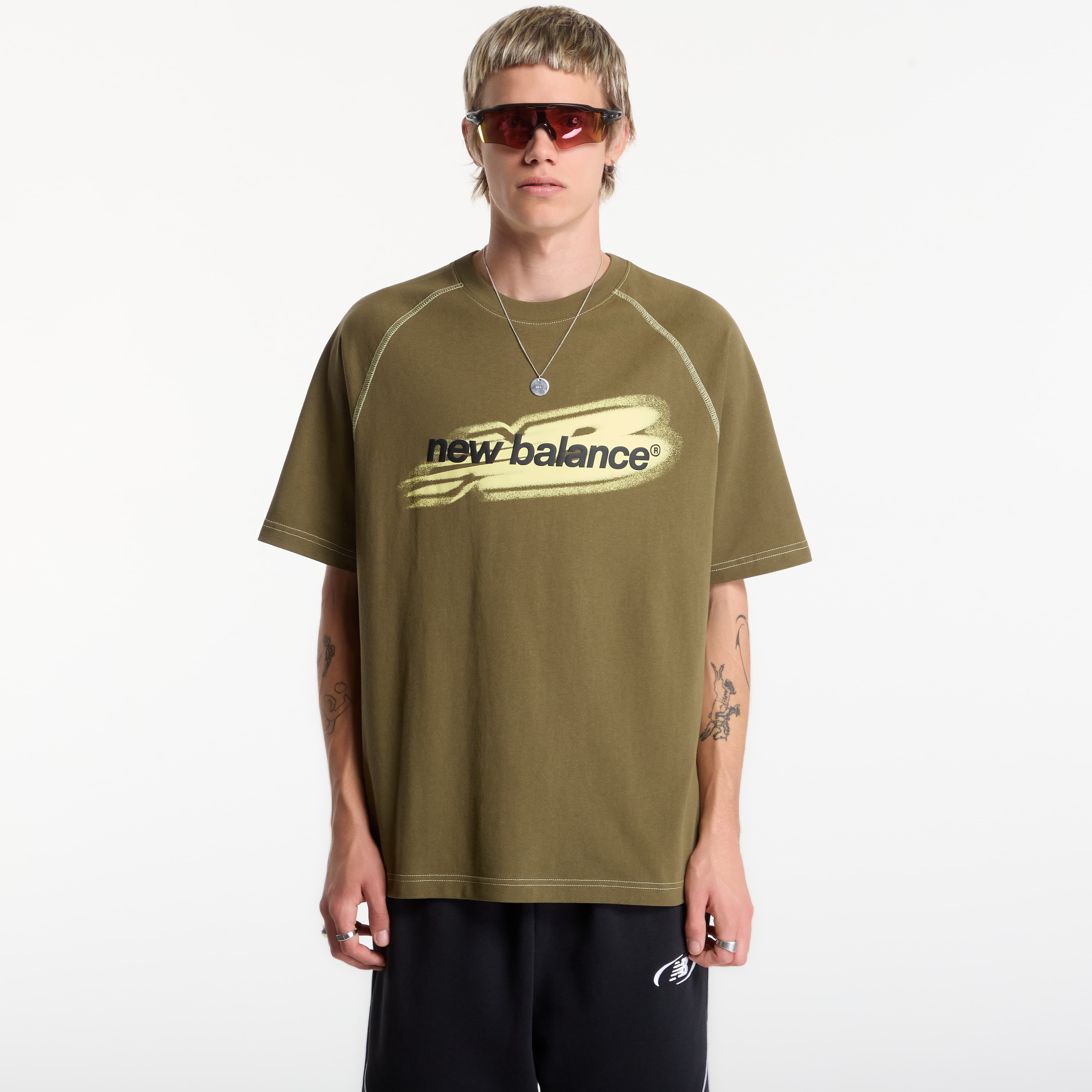 Тениска New Balance Street Classics Distort T-Shirt Wakame S