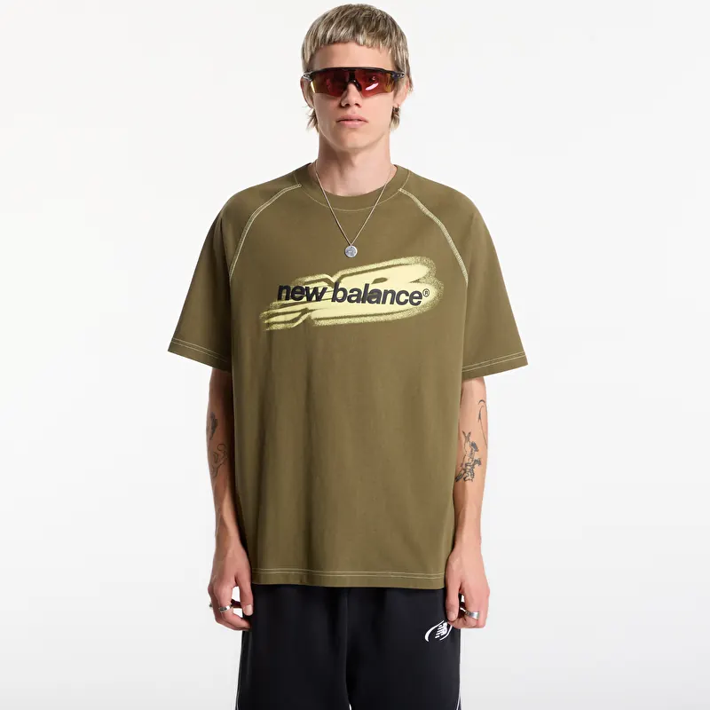 Majice New Balance Street Classics Distort T-Shirt Wakame