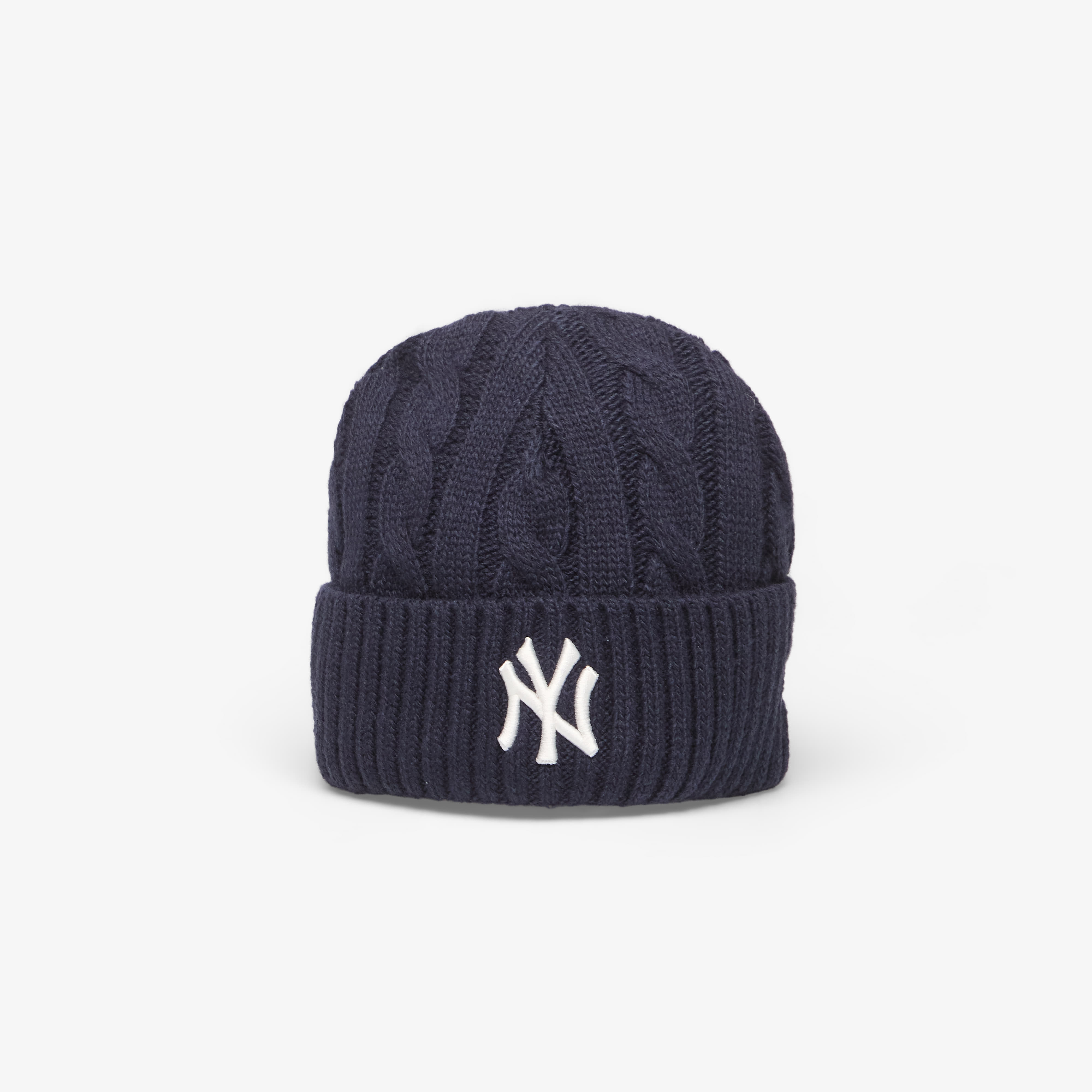 Шапка New Era Knit Thin MLB Short Cuff Beanie New York Yankees Navy Universal