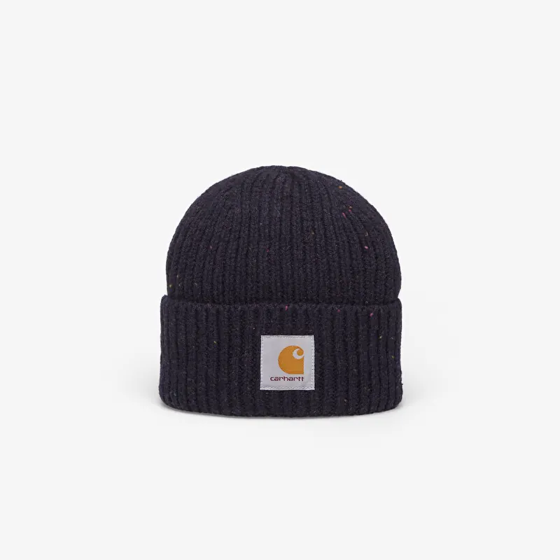 Czapka Carhartt WIP Anglistic Beanie Speckled Dark Navy