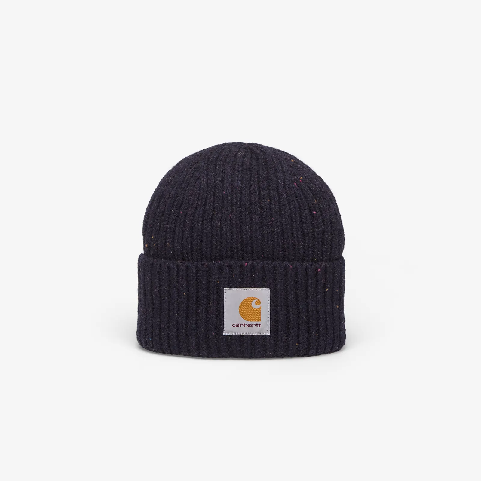 Chapeaux pour hommes Carhartt WIP Anglistic Beanie Speckled Dark Navy