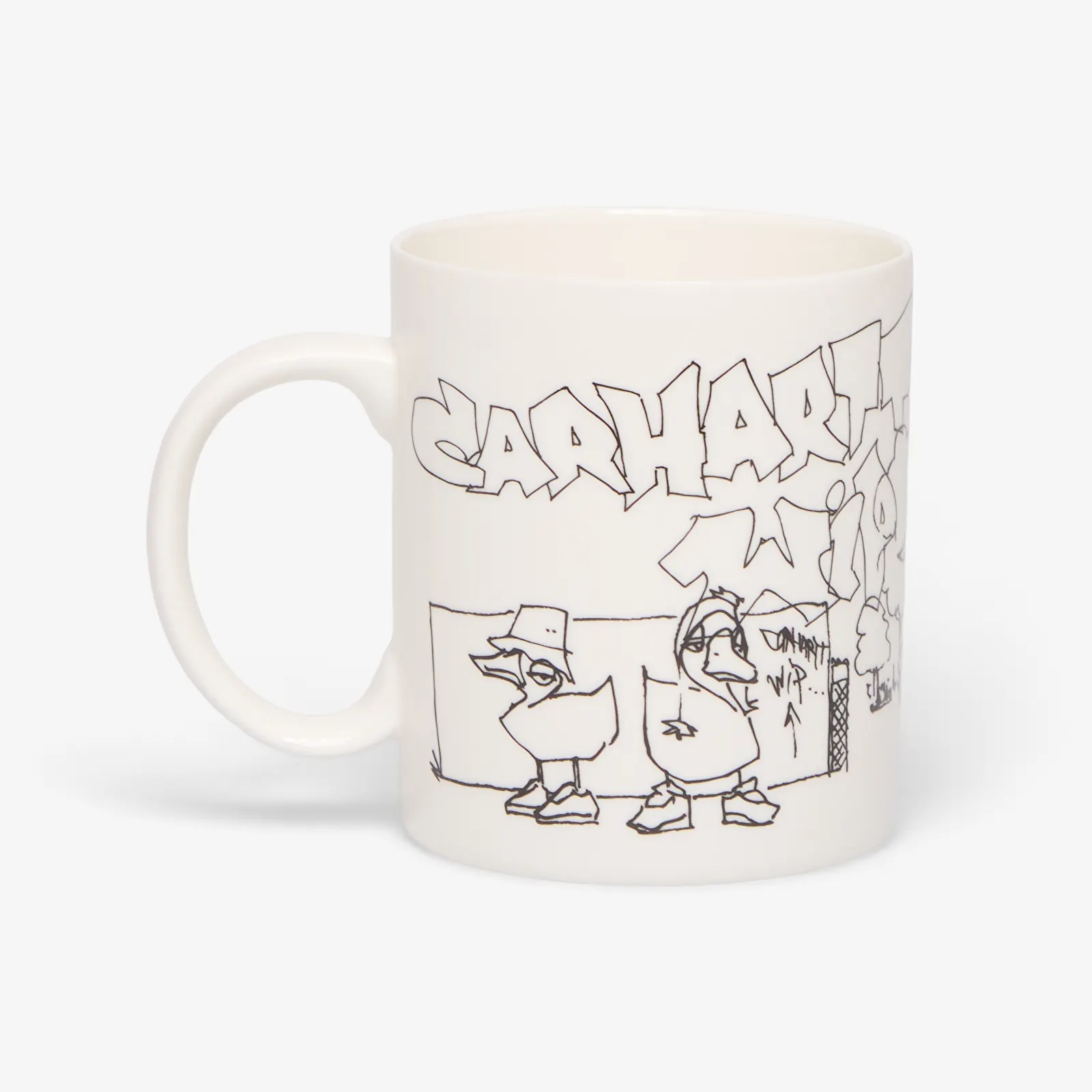 Krūzītes Carhartt WIP Blinkerfluid Mug White/ Black