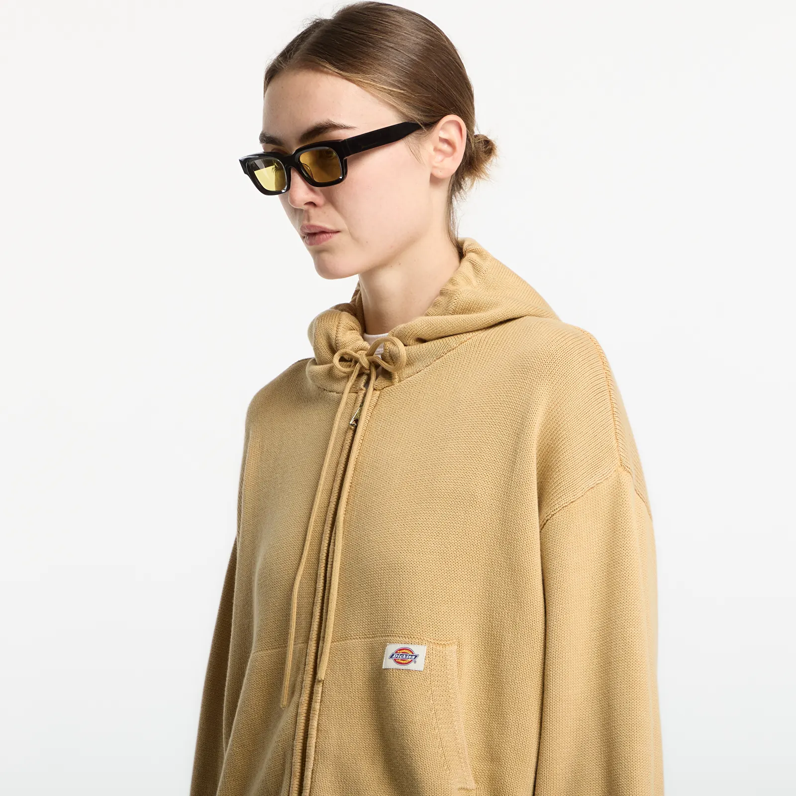 Женские свитера Dickies Fredonia Zipped Knit Bomber Beige
