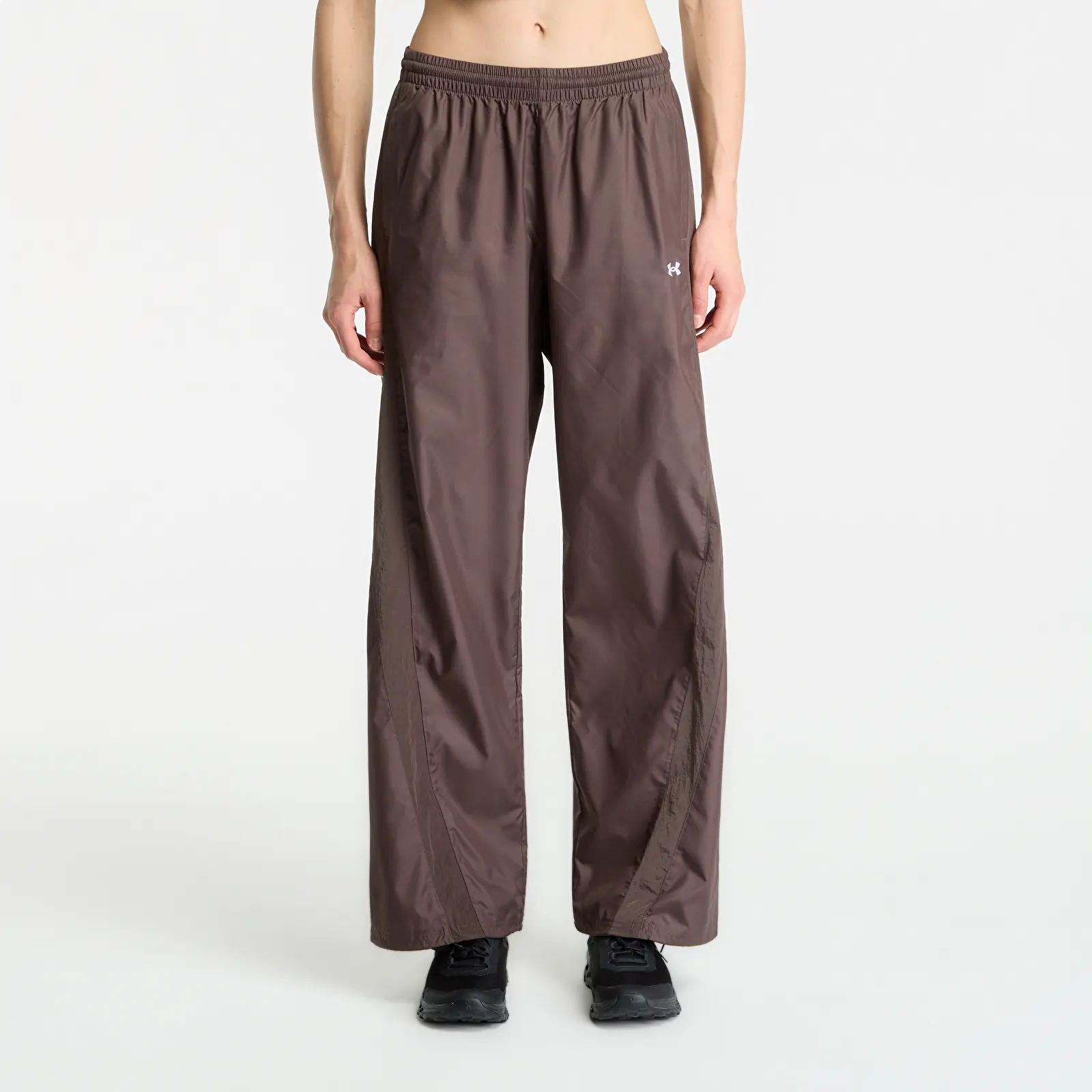Naisten housut Under Armour Icon Woven Pant Peppercorn